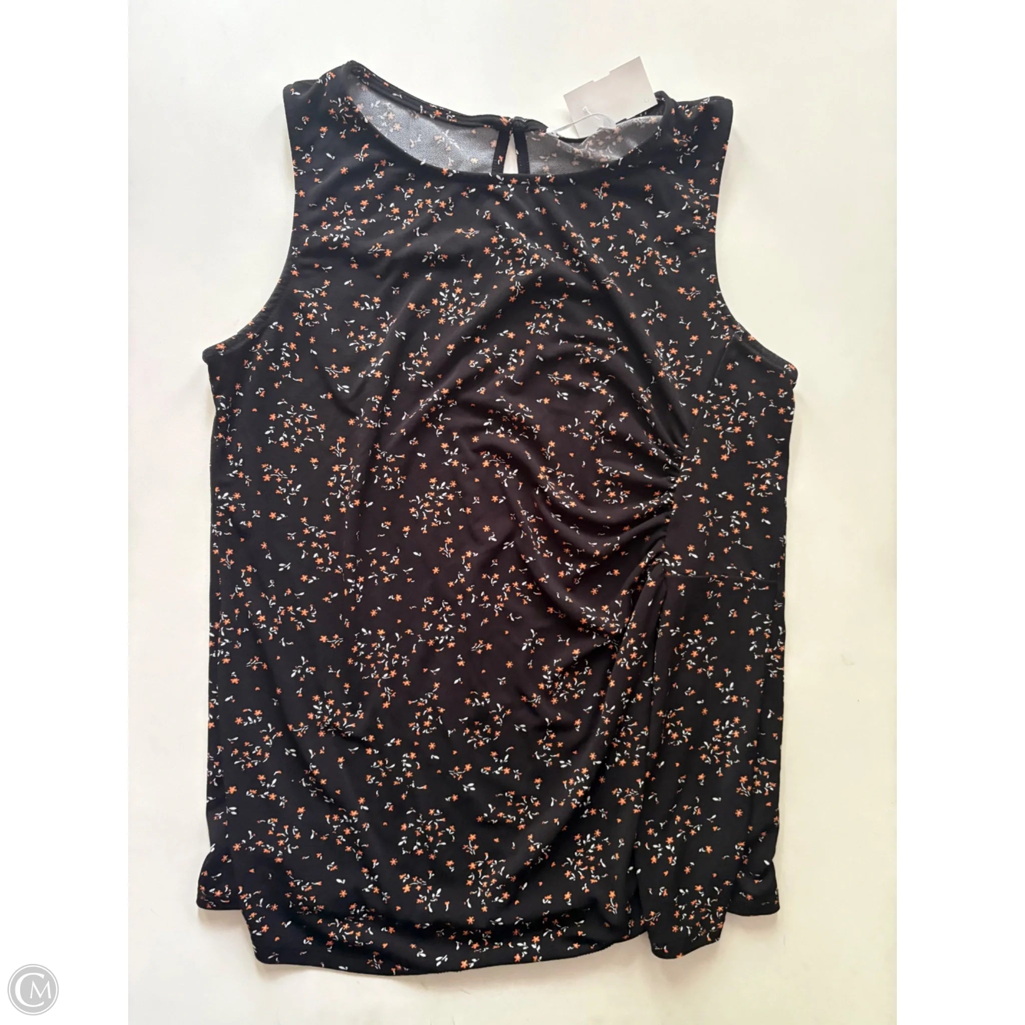 Top Sleeveless By Kaleigh In Black, Size: L - Image 1