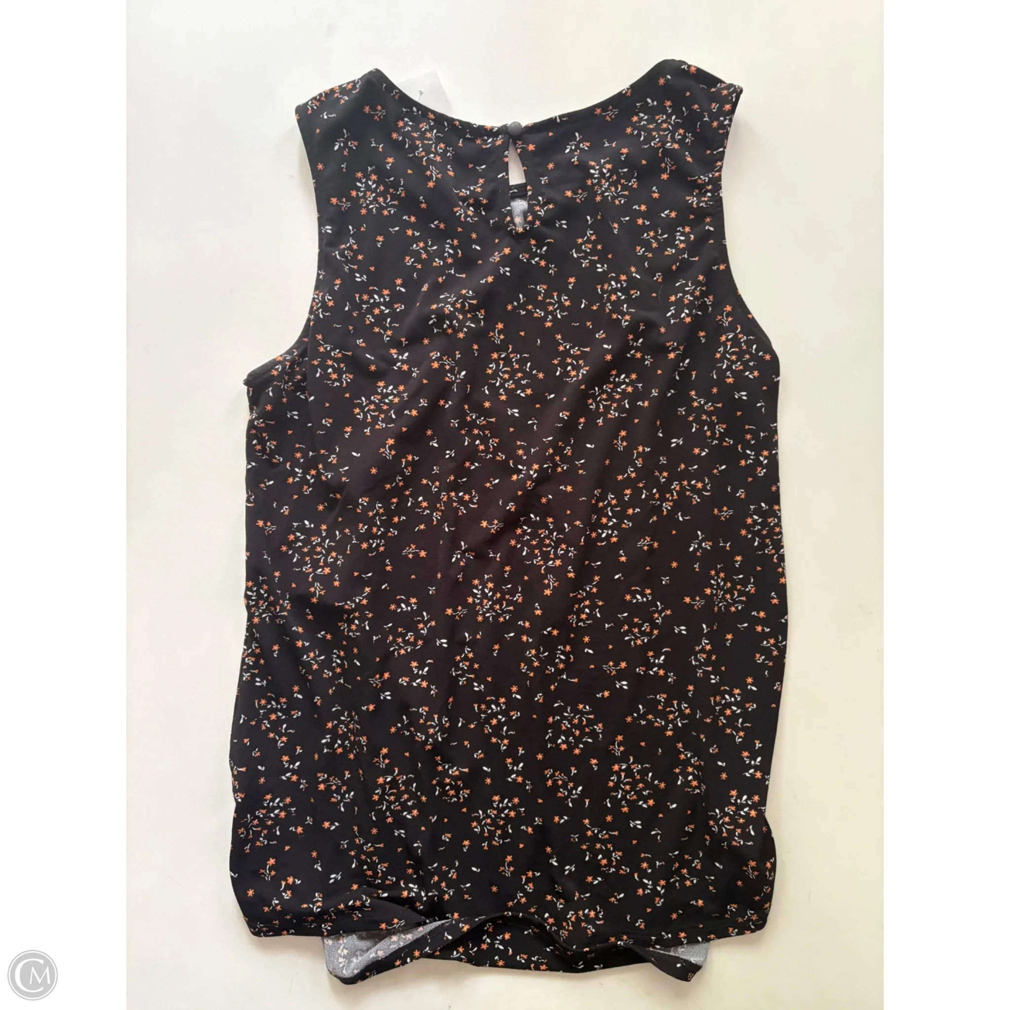 Top Sleeveless By Kaleigh In Black, Size: L - Image 2