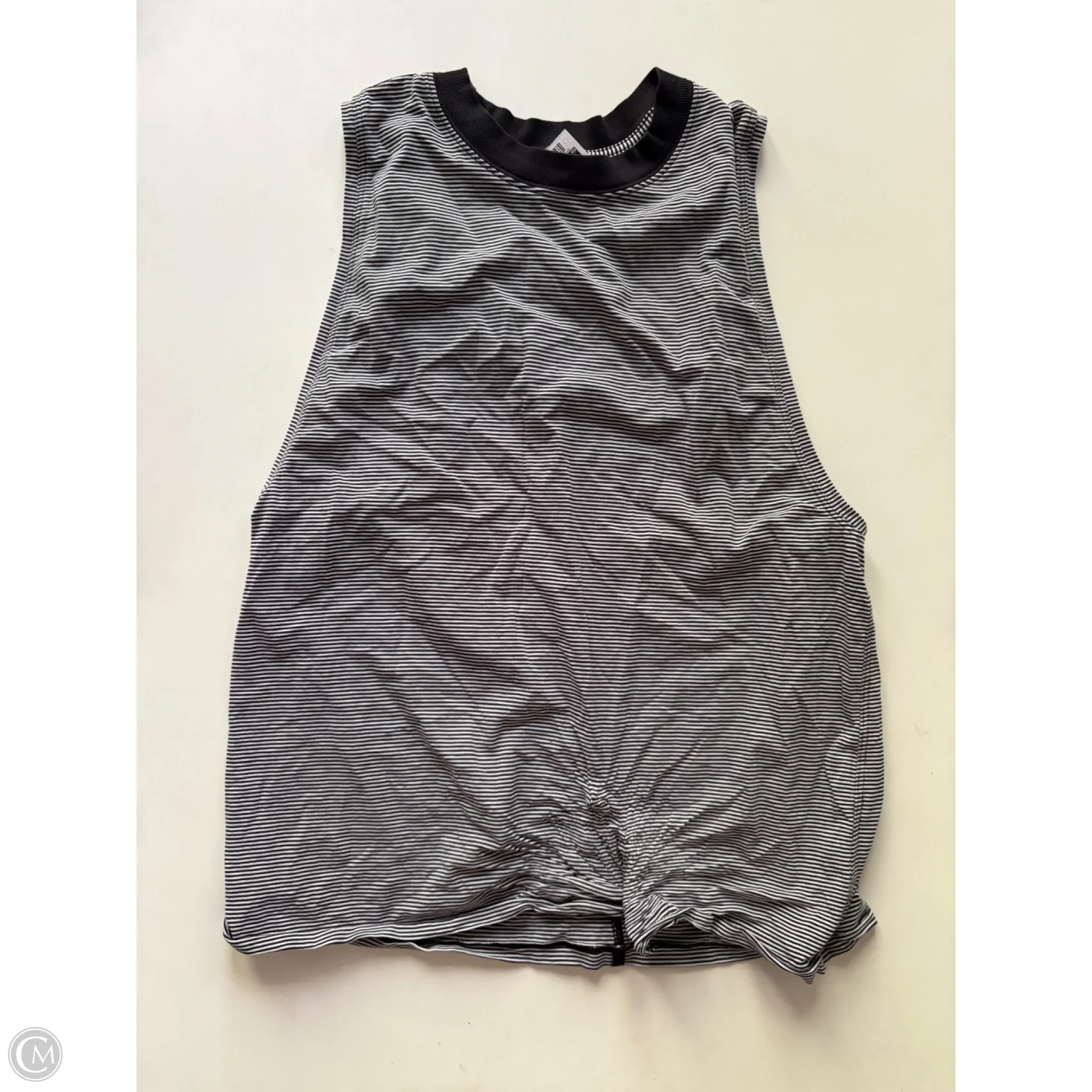 Athletic Tank Top By Lululemon In Striped Pattern, Size: S - Image 1