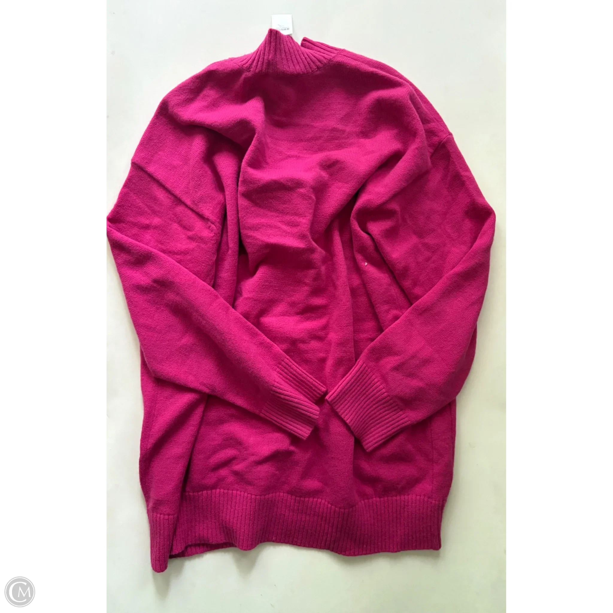 Sweater Cardigan By Ann Taylor In Pink, Size: Xl - Image 2
