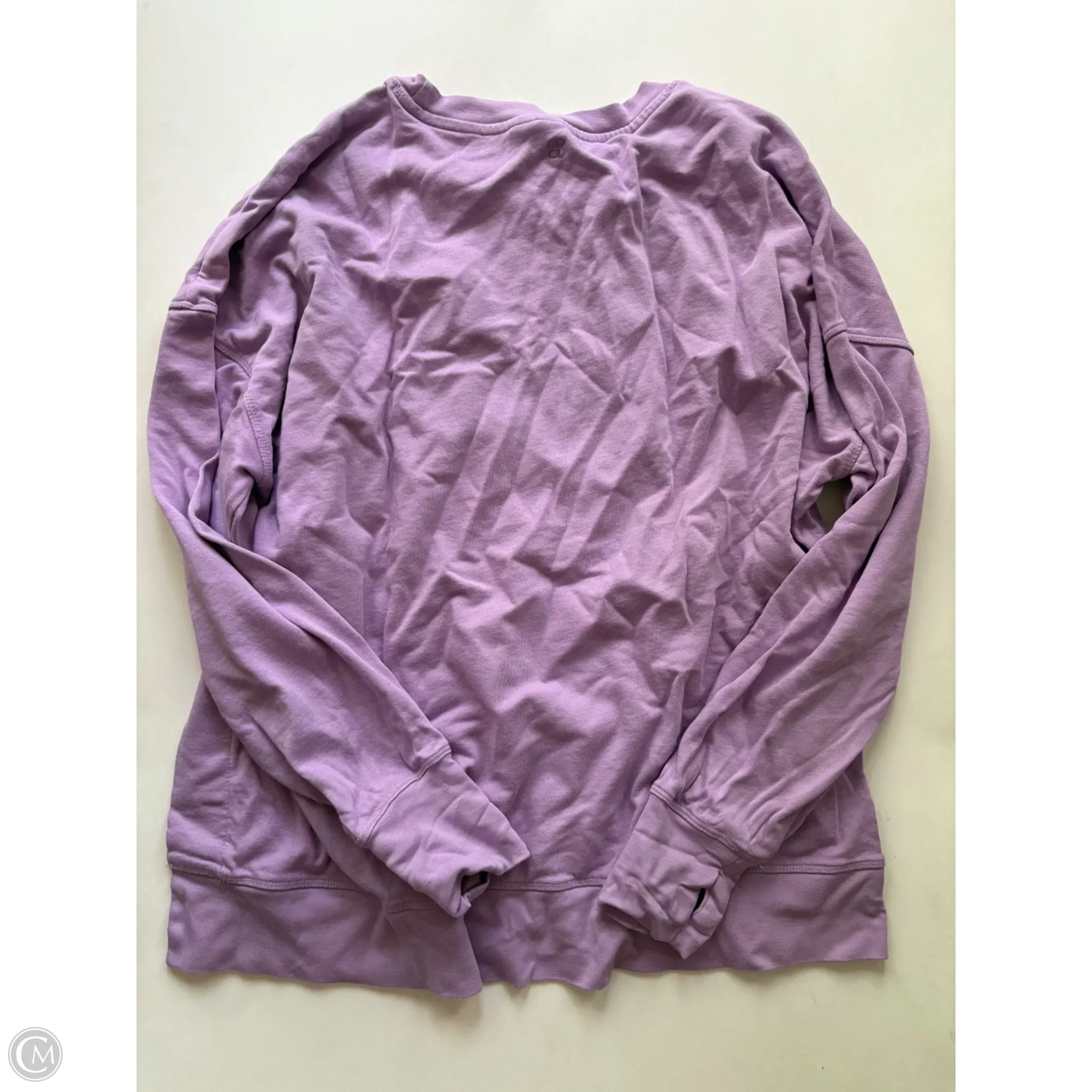 Sweatshirt Crewneck By Sweaty Betty In Purple, Size: Xl - Image 2