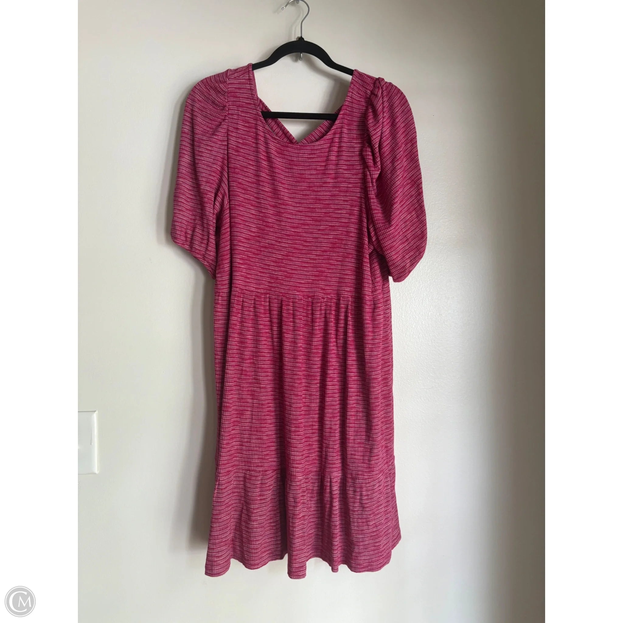 Dress Casual Midi By Daily Practice By Anthropologie In Red, Size: Xl - Image 1