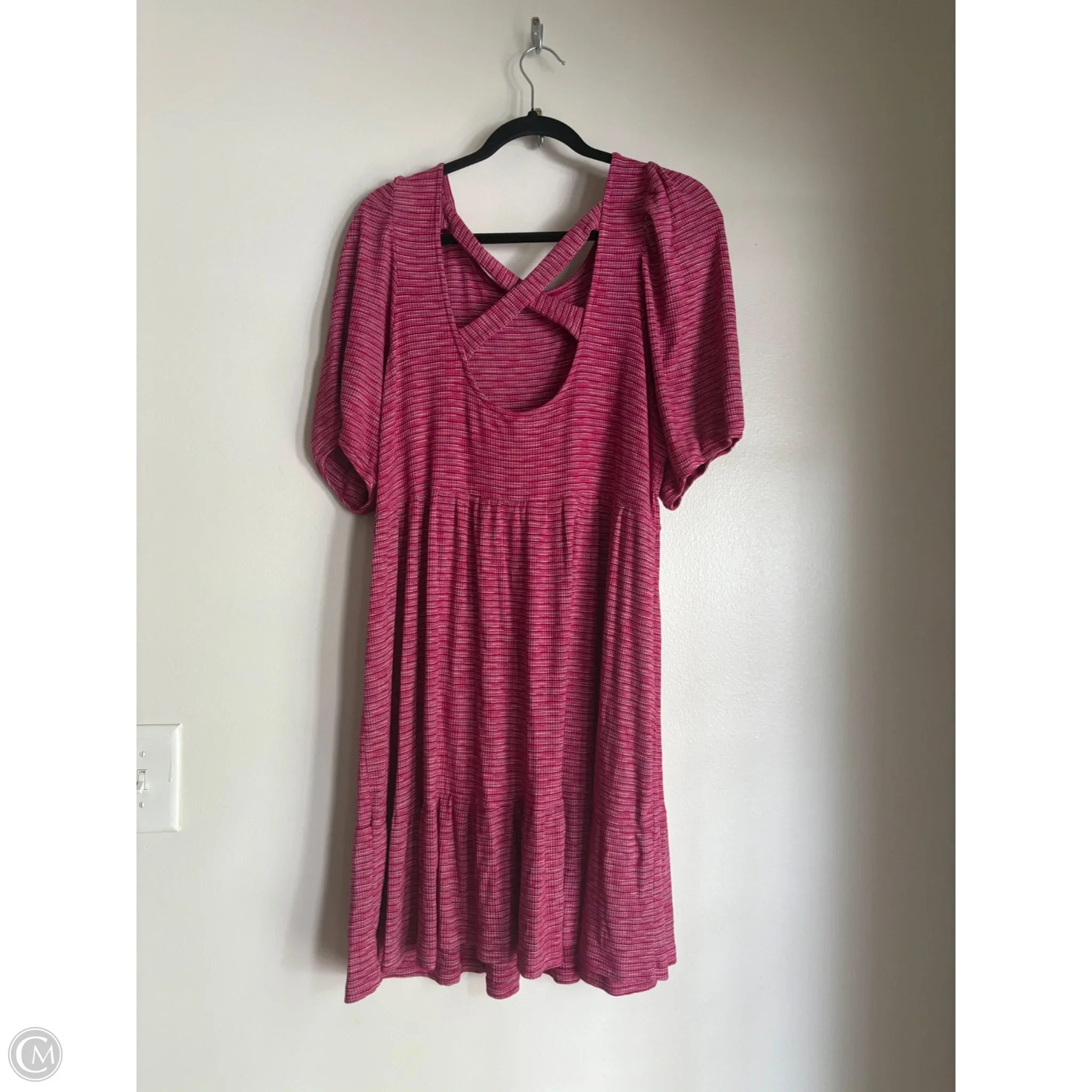 Dress Casual Midi By Daily Practice By Anthropologie In Red, Size: Xl - Image 2