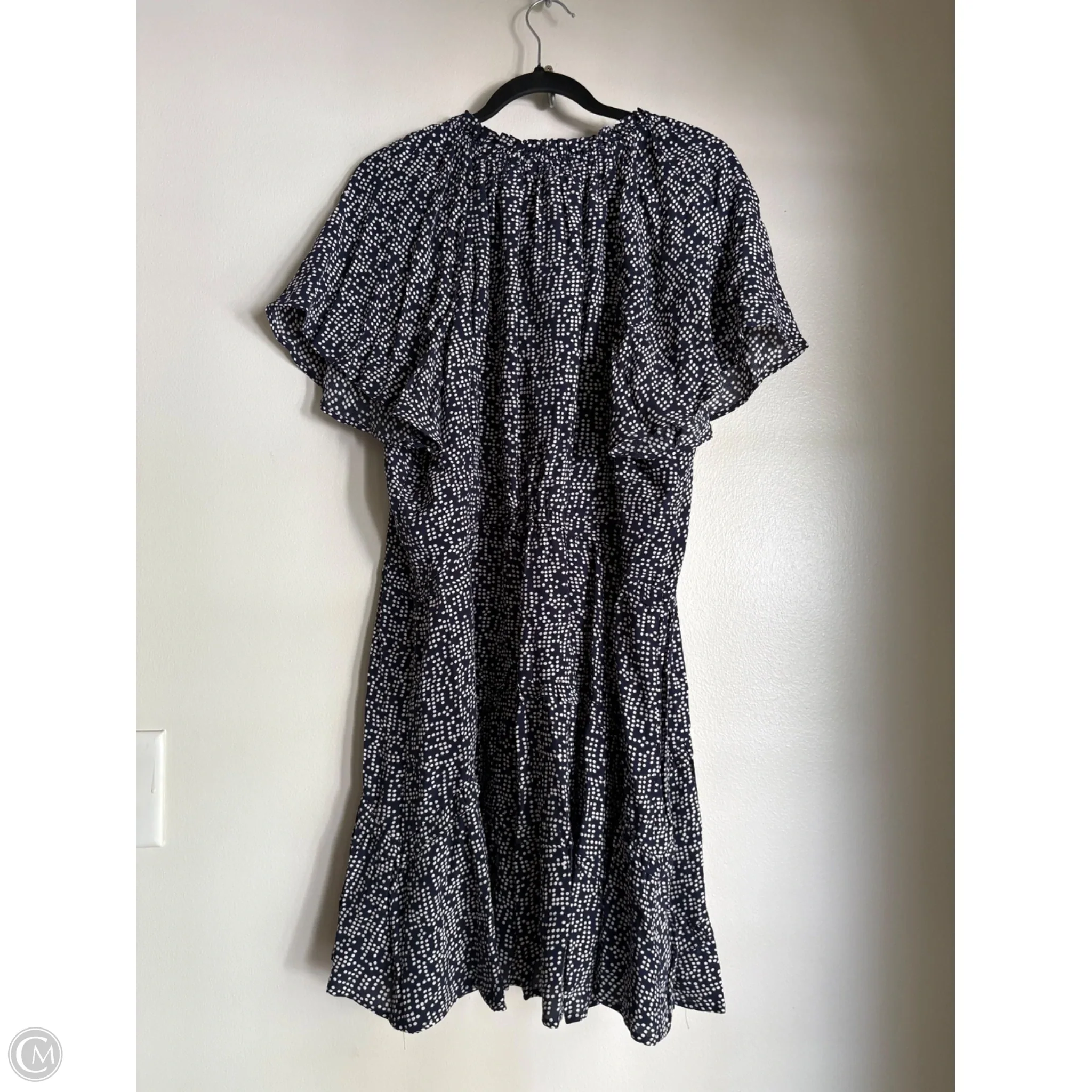 Dress Work By Anthropologie In Navy, Size: 1x - Image 2