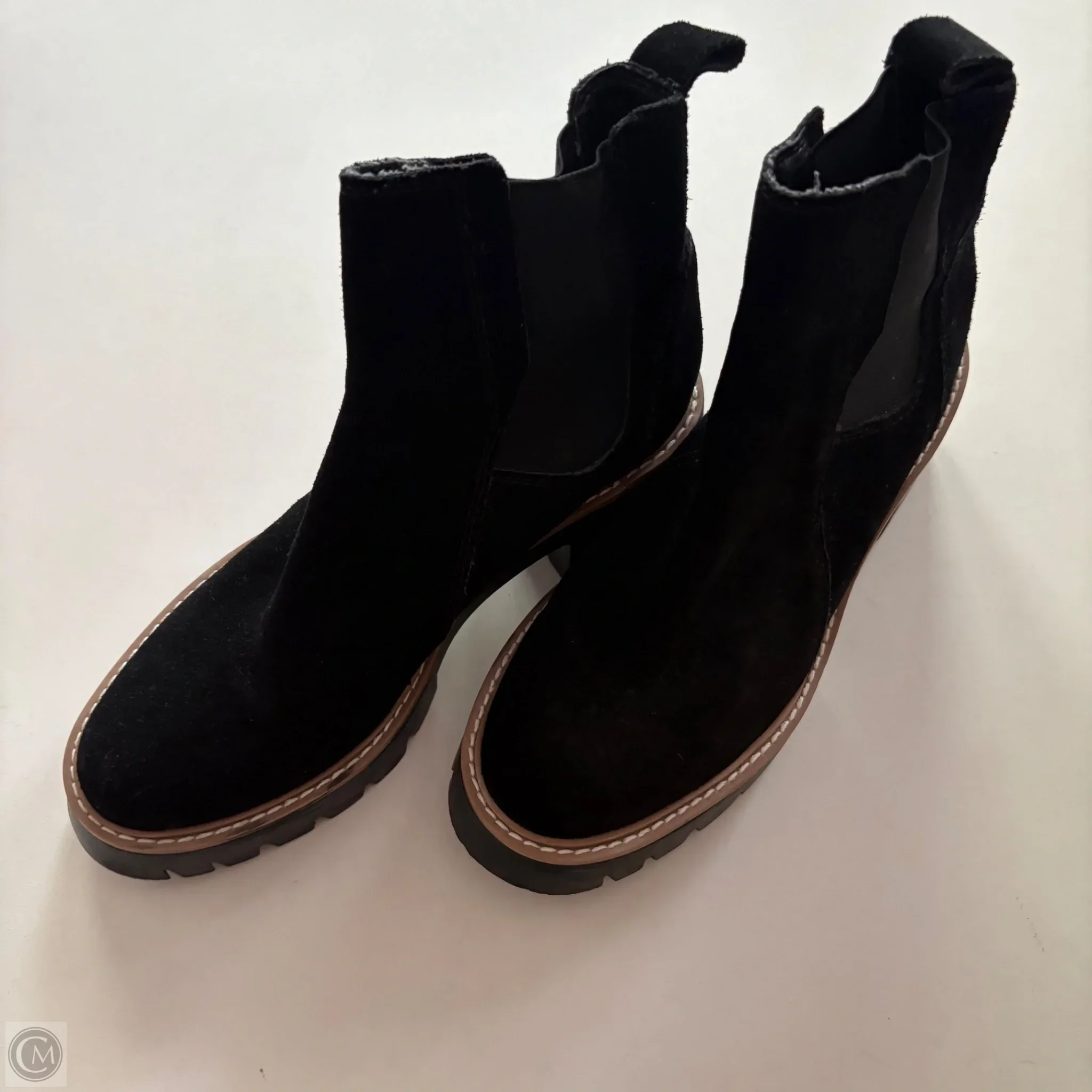 Boots Ankle Heels By Dolce Vita In Black, Size: 7.5