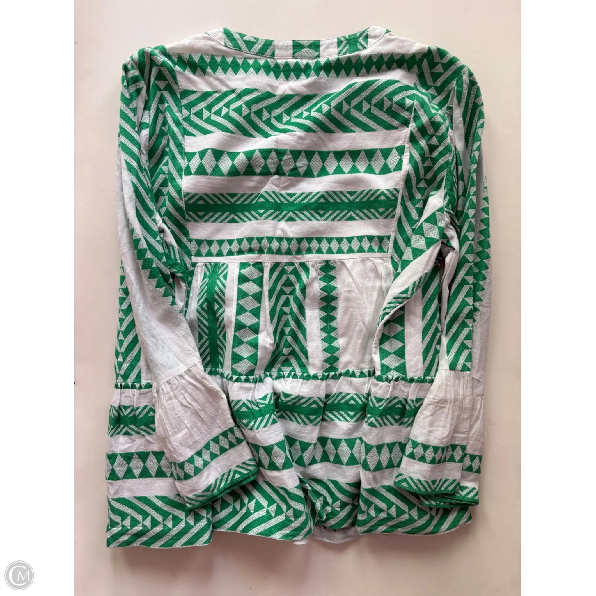 Top Long Sleeve By Crown And Ivy In Green, Size: 2x - Image 2