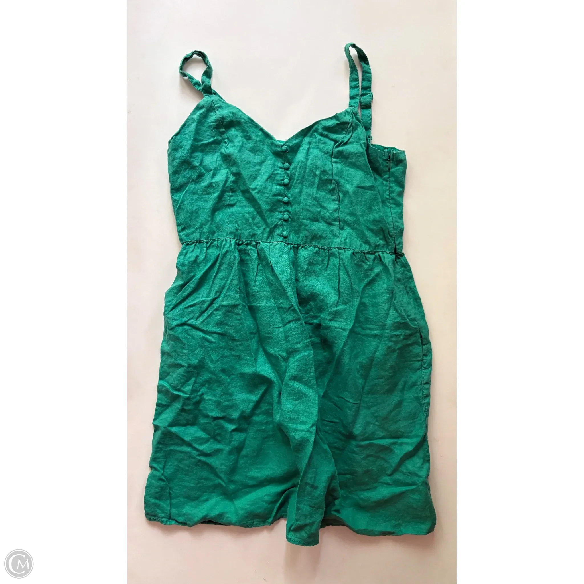 Dress Casual Short By Cynthia Rowley In Green, Size: L - Image 1