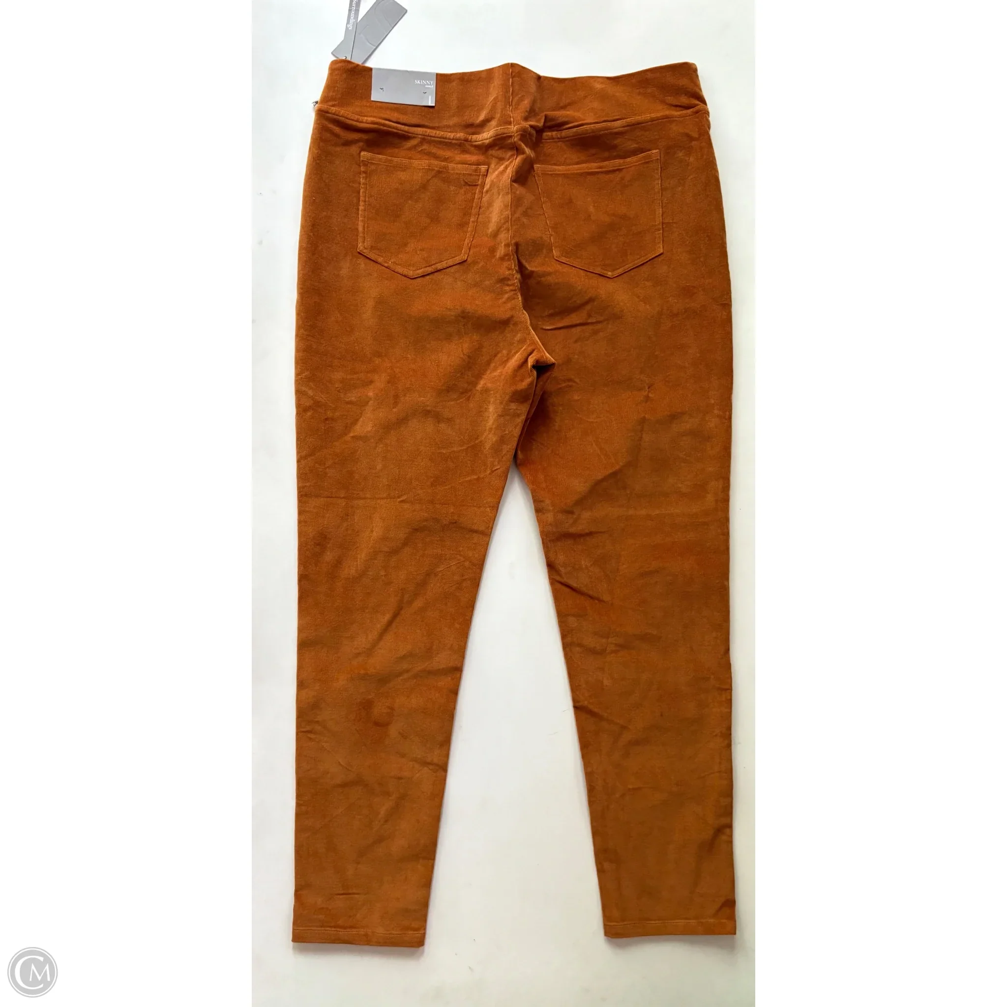 Pants Corduroy By Soft Surroundings In Orange, Size: 12 - Image 2