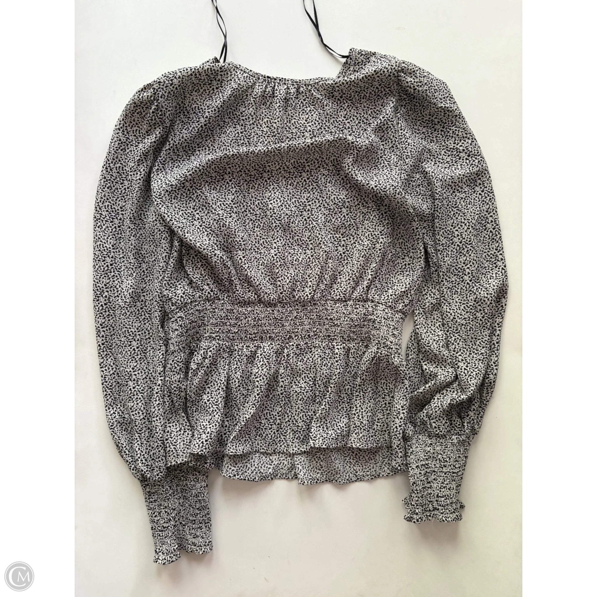 Blouse Long Sleeve By Sienna Sky In Animal Print, Size: M - Image 2