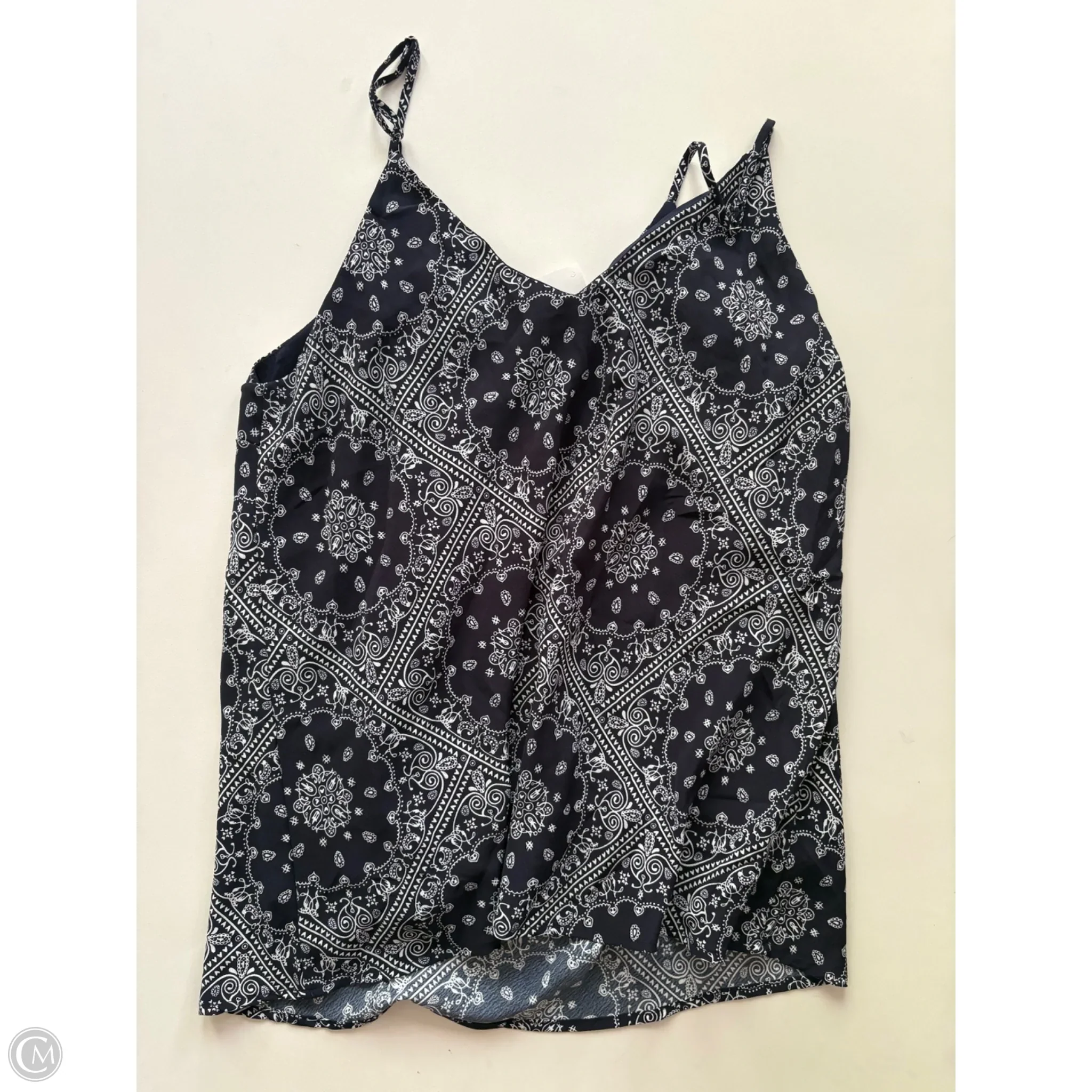 Tank Top By Olivia Grey In Navy, Size: M - Image 2