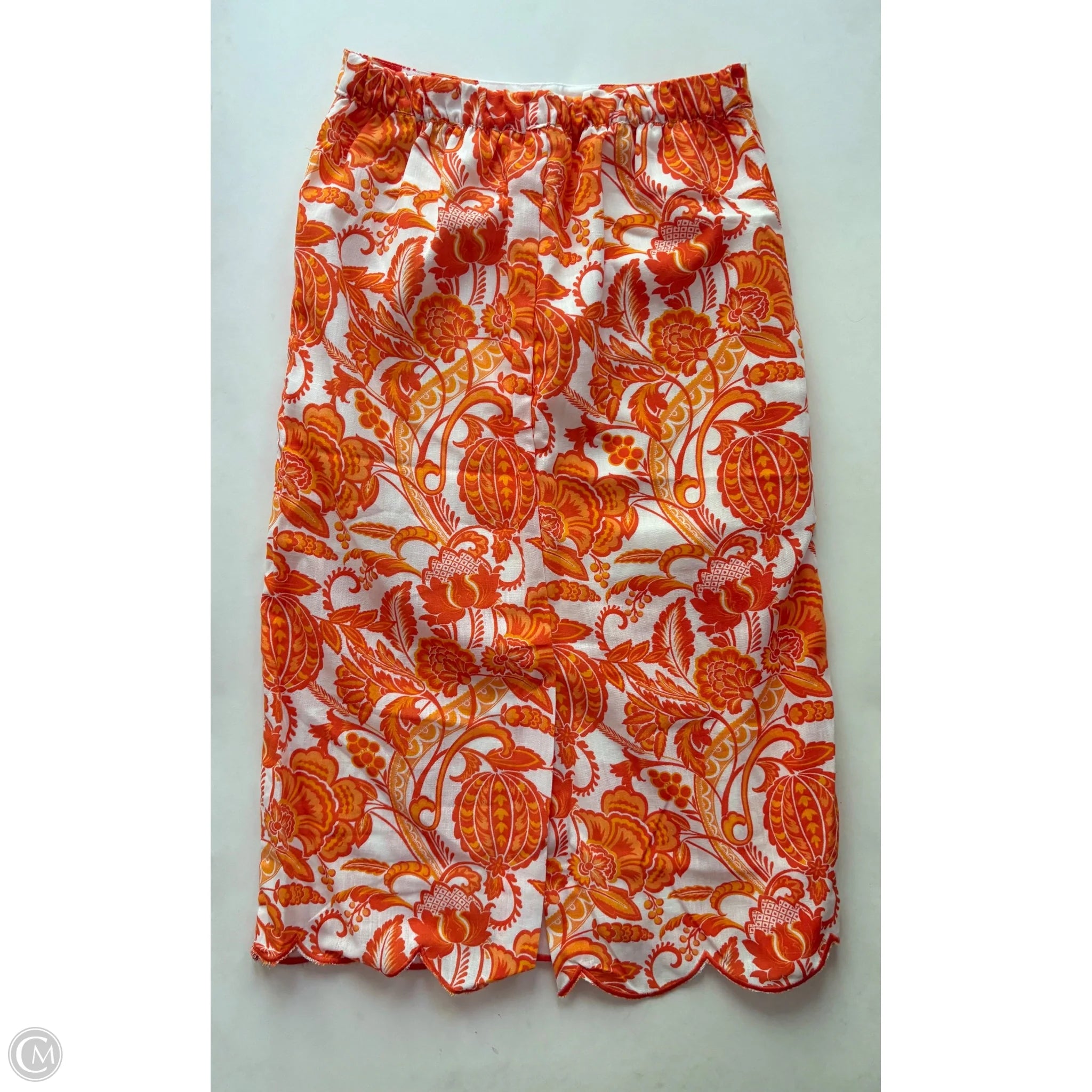 Skirt Maxi By Cato In Orange, Size: 4 - Image 2