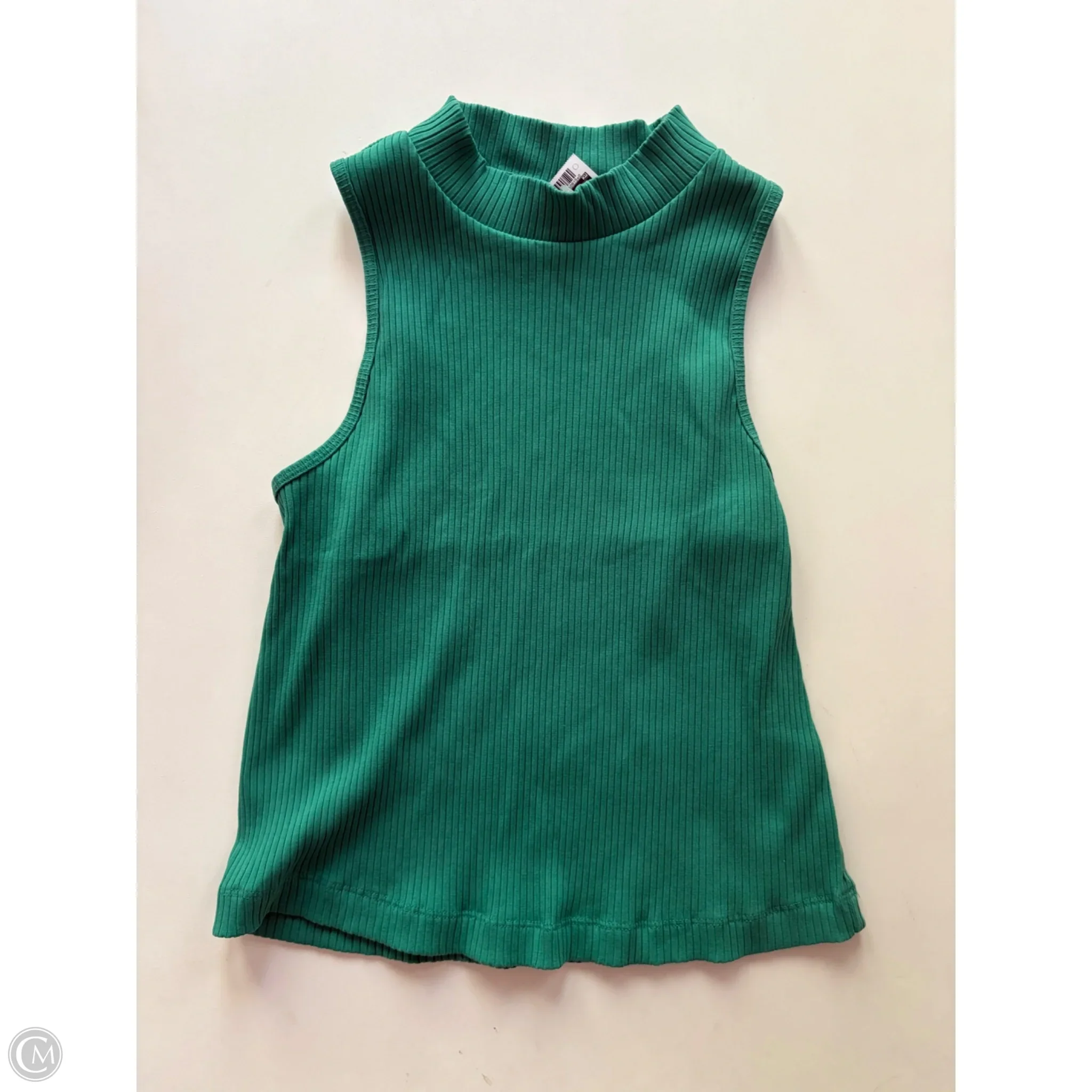 Top Sleeveless By Old Navy In Green, Size: L - Image 1