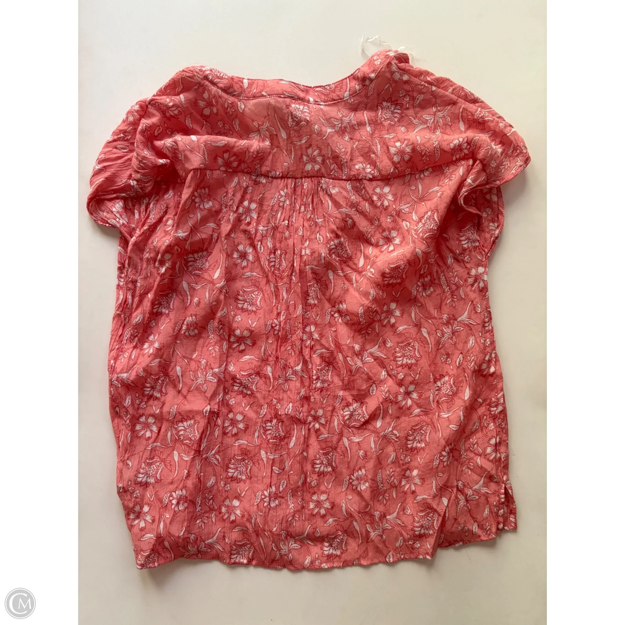 Blouse Short Sleeve By Sienna Sky In Floral Print, Size: M - Image 2