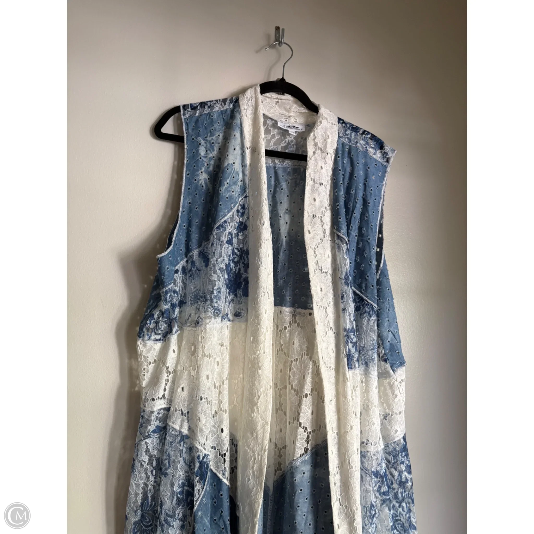 Kimono By Back in the Saddle In Blue, Size: Xl - Image 3