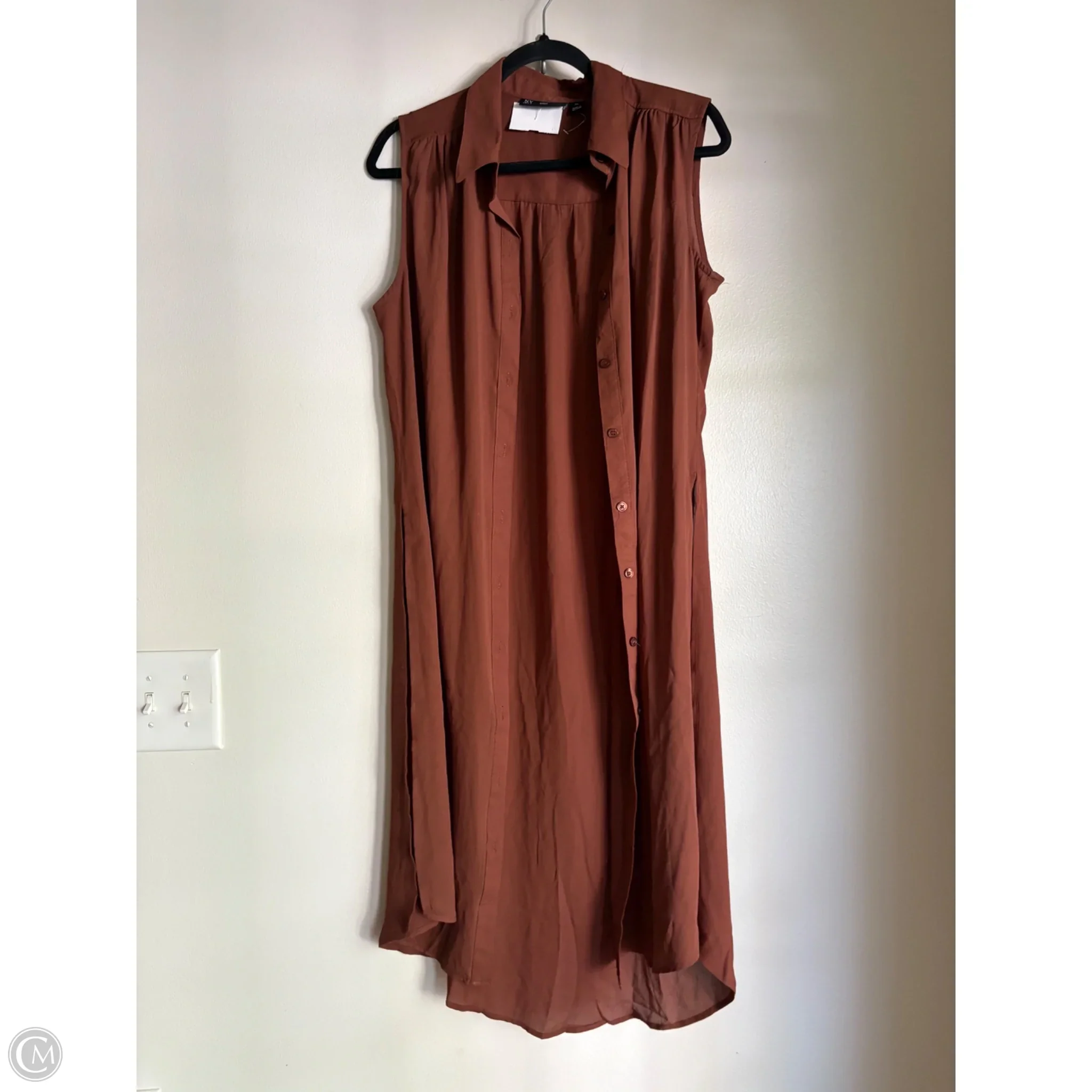 Kimono By New York And Co In Brown, Size: Xl - Image 1