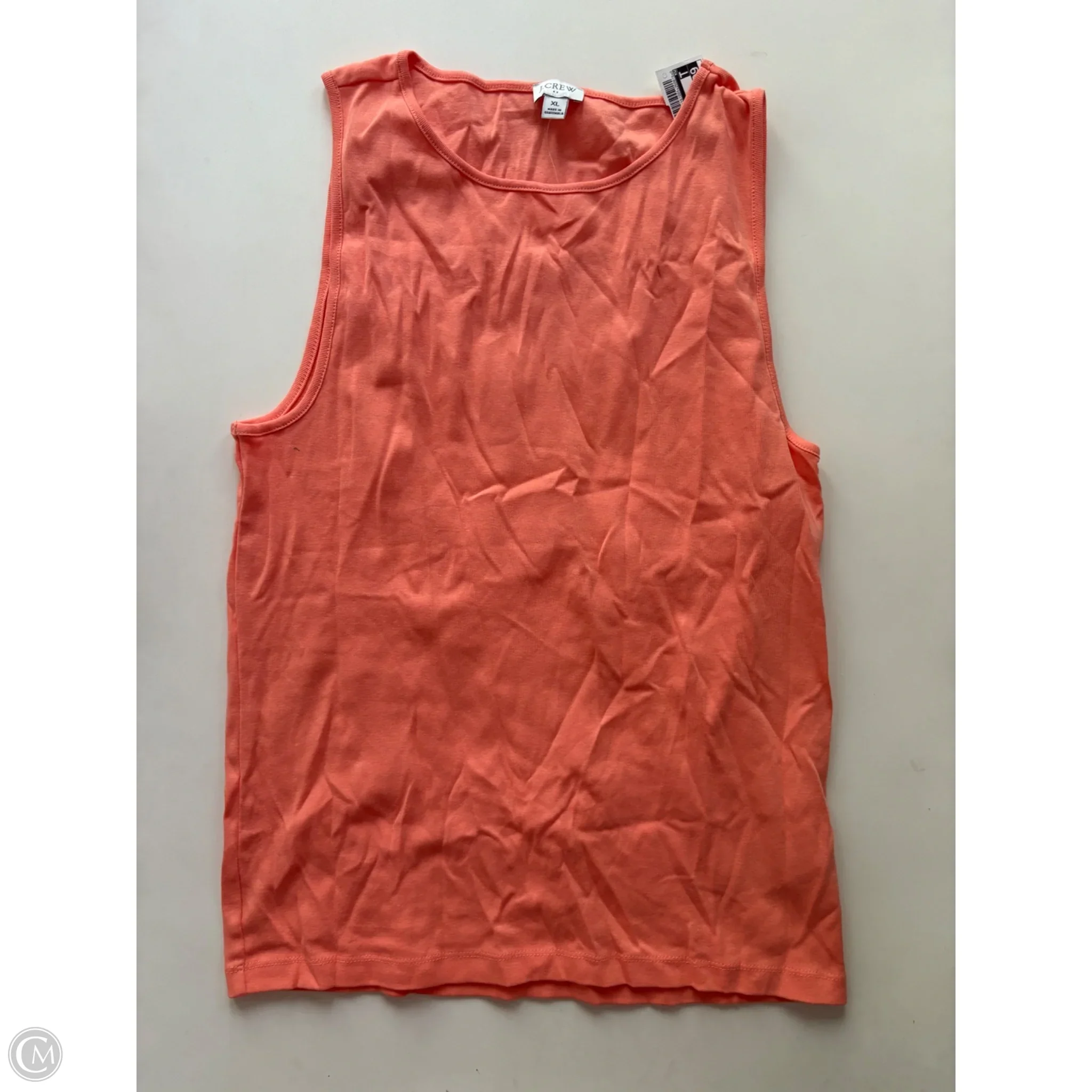 Tank Top By J. Crew In Orange, Size: Xl - Image 1