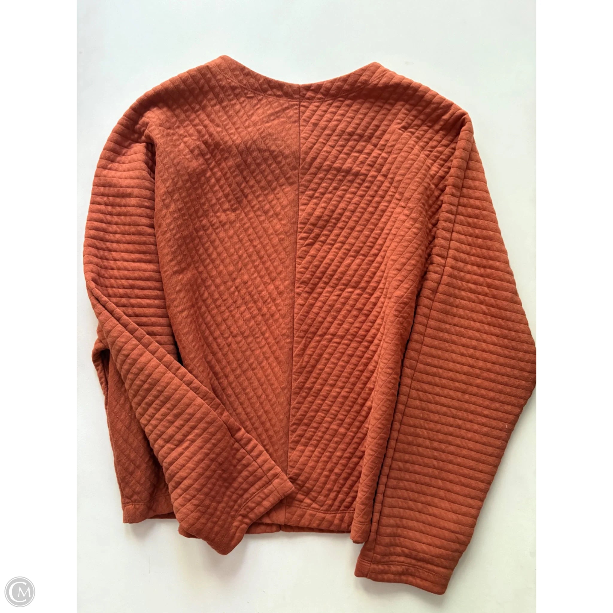 Top Long Sleeve By A New Day In Orange, Size: 2x - Image 2