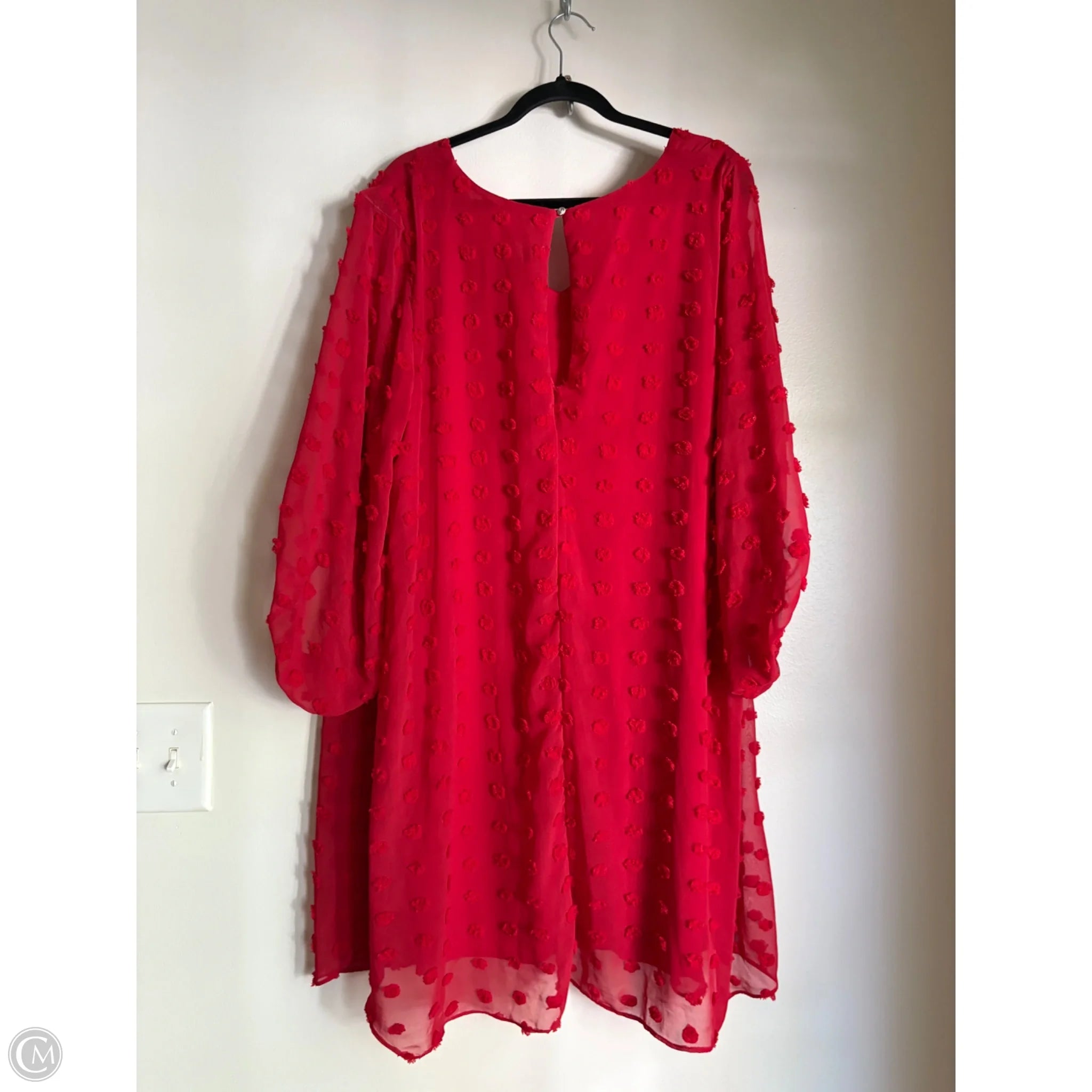Dress Party Midi By Chicsoul In Red, Size: 3x - Image 2