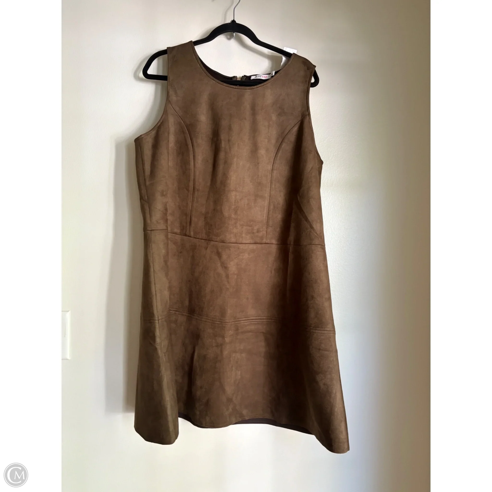 Dress Casual Short By Just Fab In Green, Size: 2x - Image 1