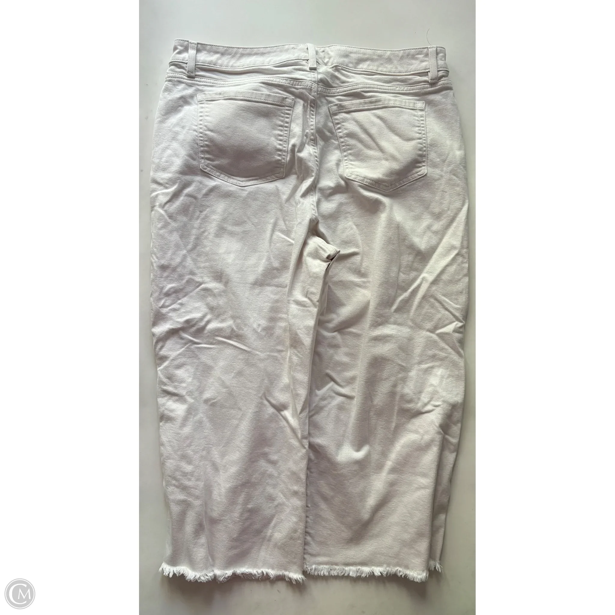 Jeans Wide Leg By Lane Bryant In Cream, Size: 18 - Image 2
