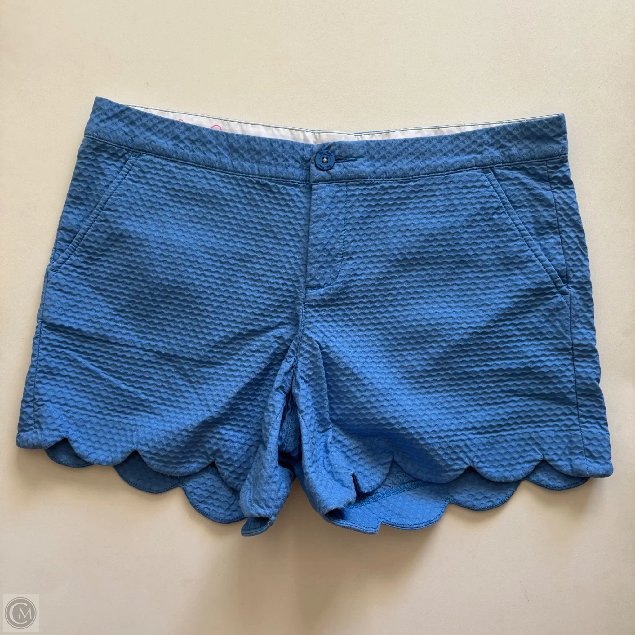 Shorts Designer By Lilly Pulitzer In Blue, Size: 8 - Image 1