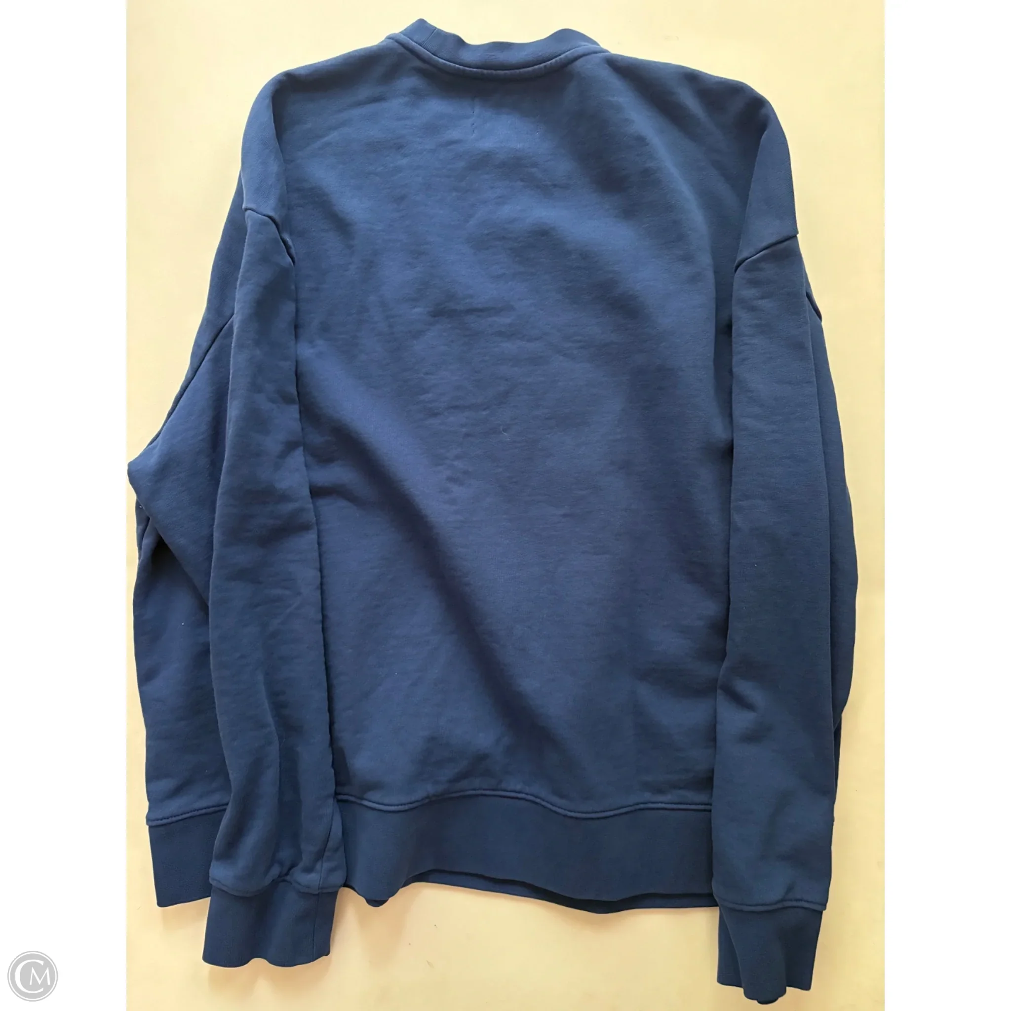 Sweatshirt Crewneck By Calvin Klein In Blue, Size: M - Image 2