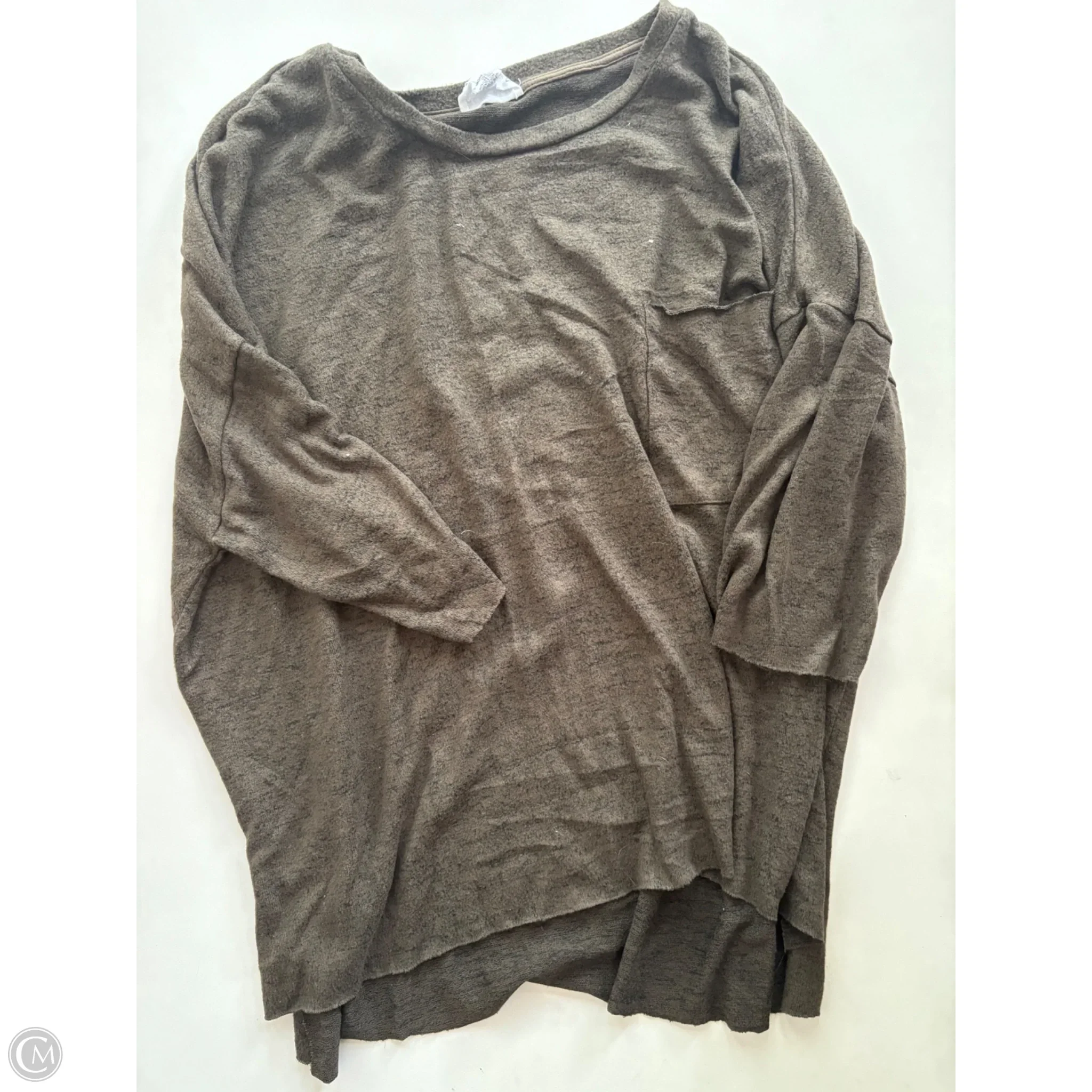 Top Long Sleeve By Republic In Green, Size: 2x - Image 1