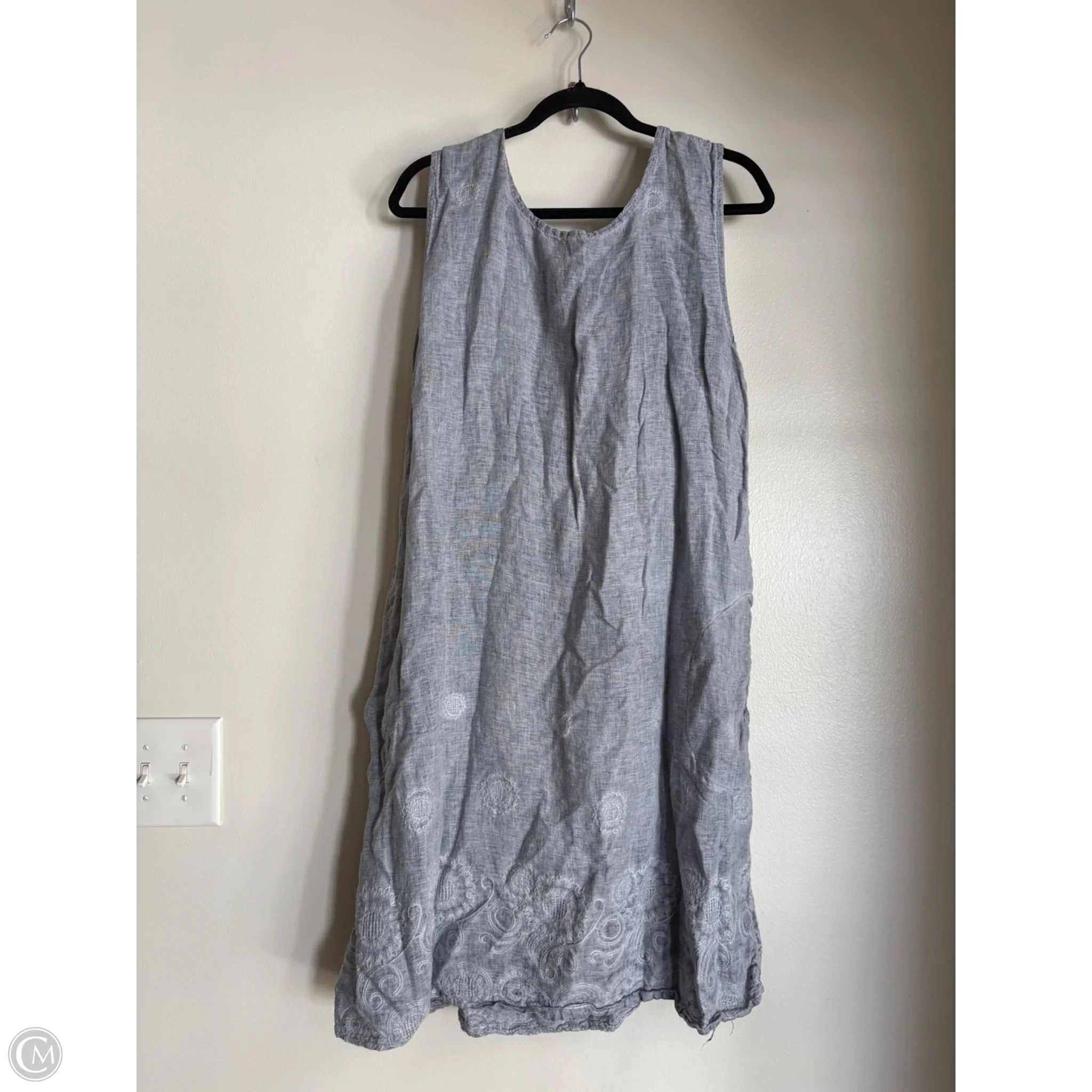 Dress Work By Lungo In Blue, Size: 3x - Image 1