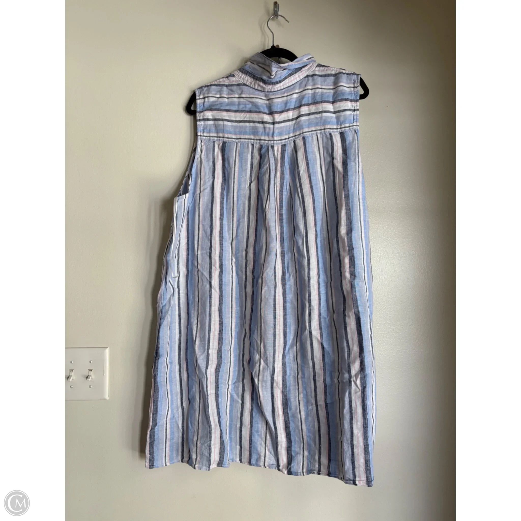 Dress Work By C And C In Striped Pattern, Size: 3x - Image 2