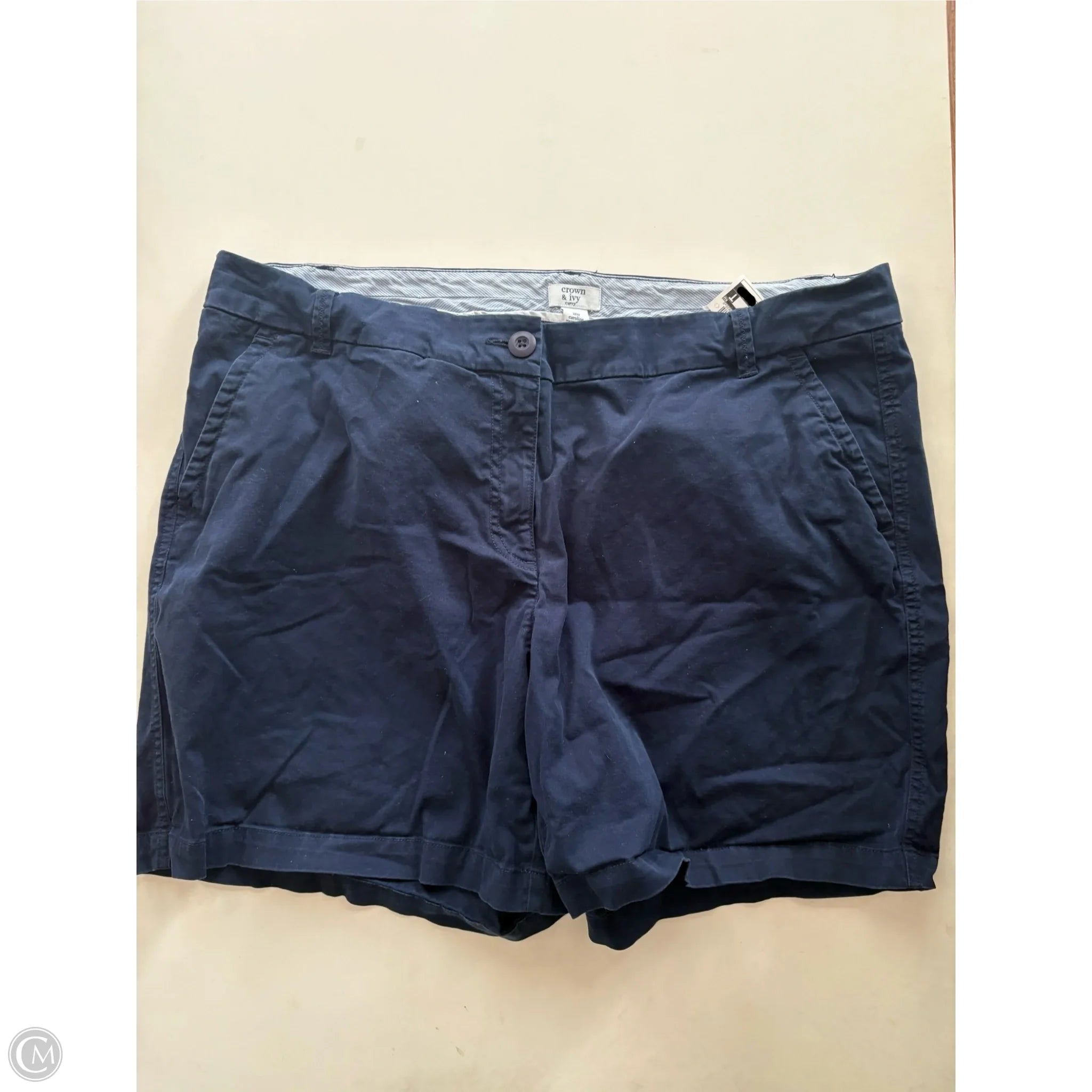 Shorts By Crown And Ivy In Navy, Size: 18 - Image 1