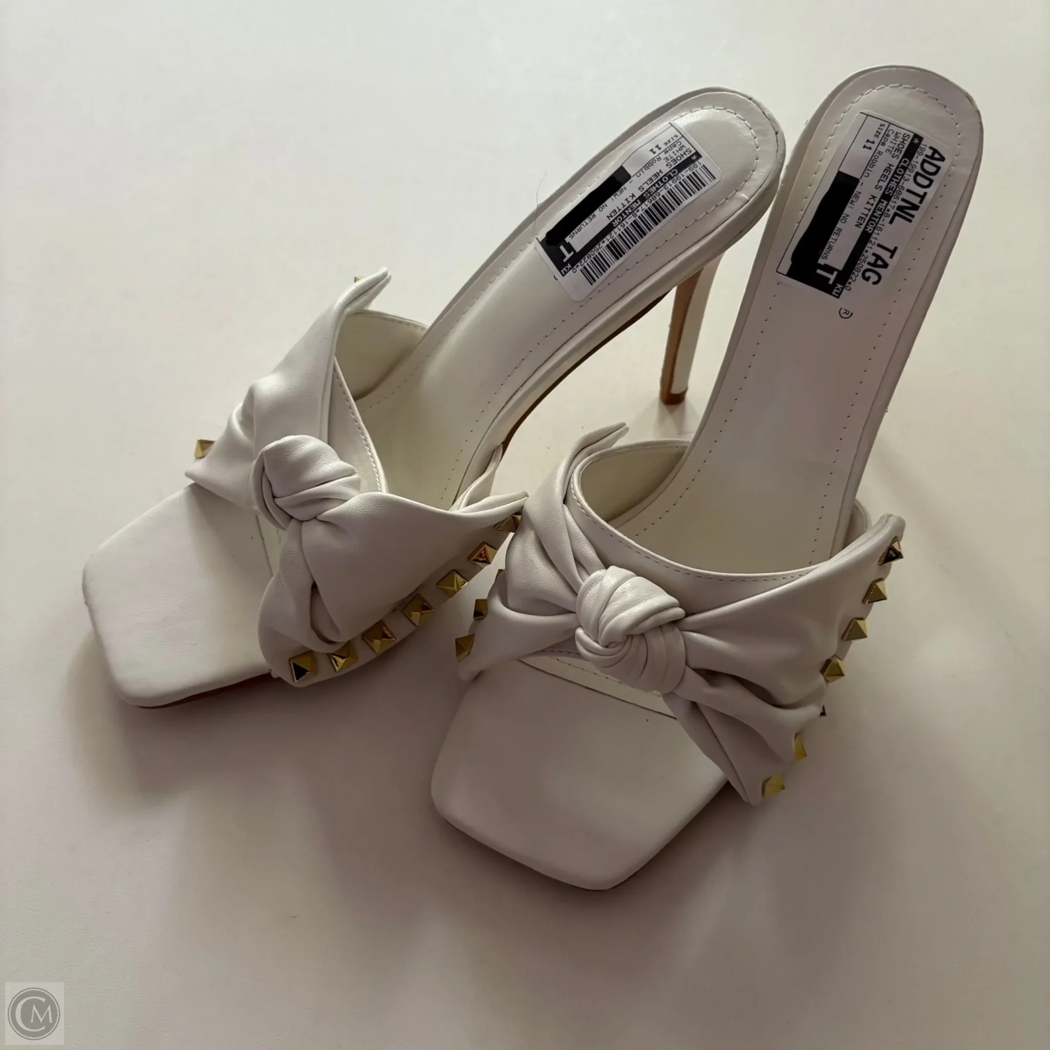 Shoes Heels Kitten By Cape Robbin In White, Size: 11