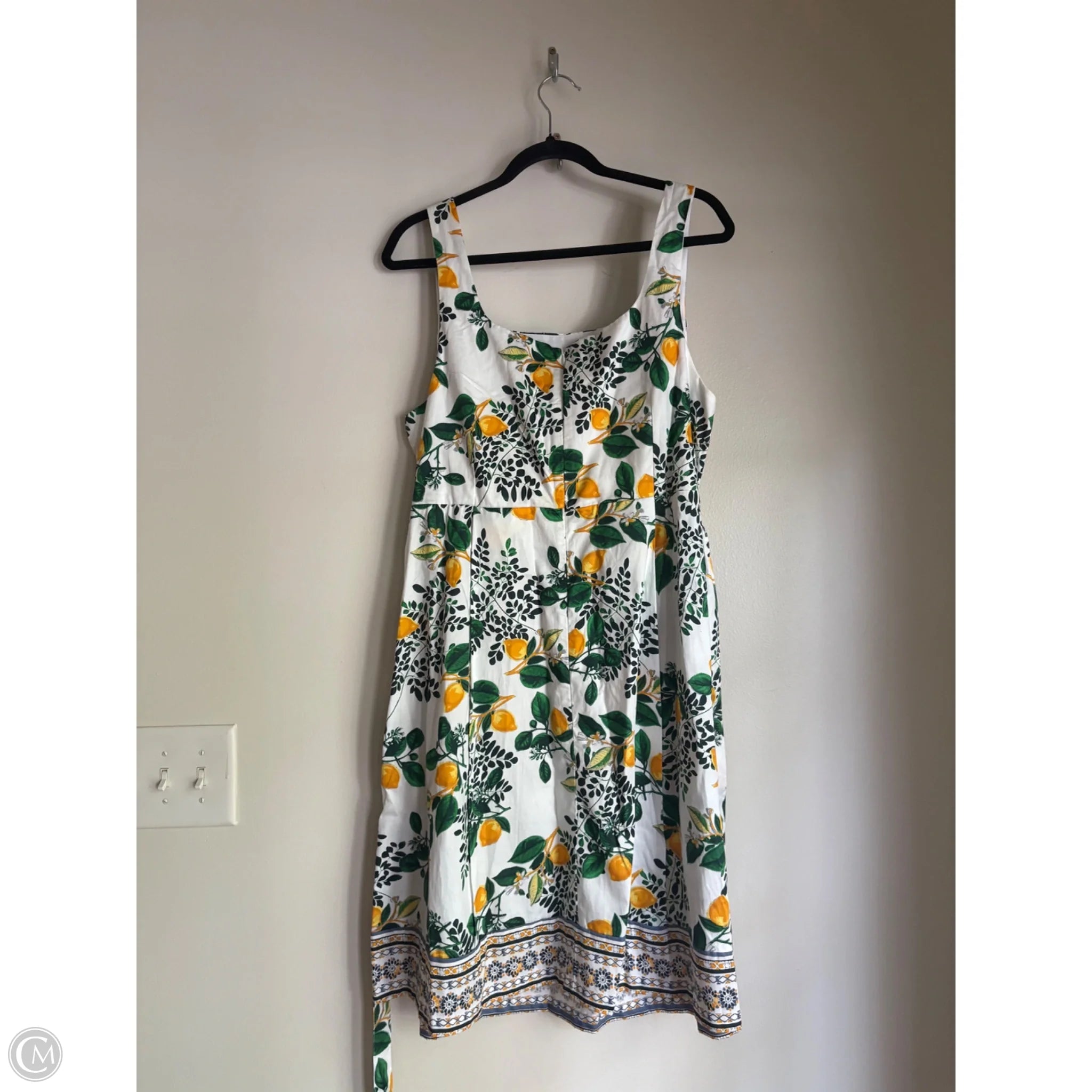 Dress Casual Midi By Roz And Ali In Floral Print, Size: L - Image 2