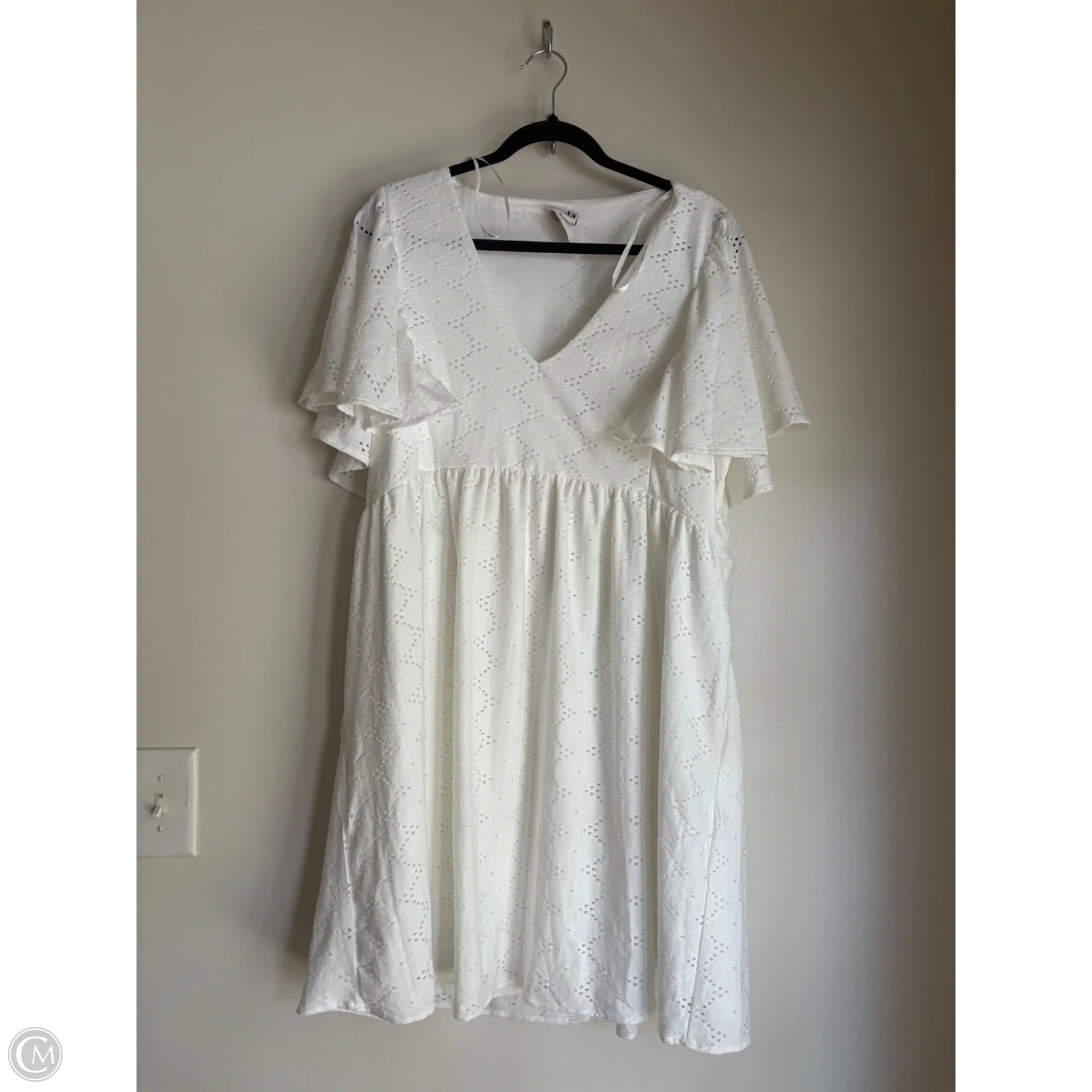 Dress Casual Midi By Arula In White, Size: Xl - Image 1