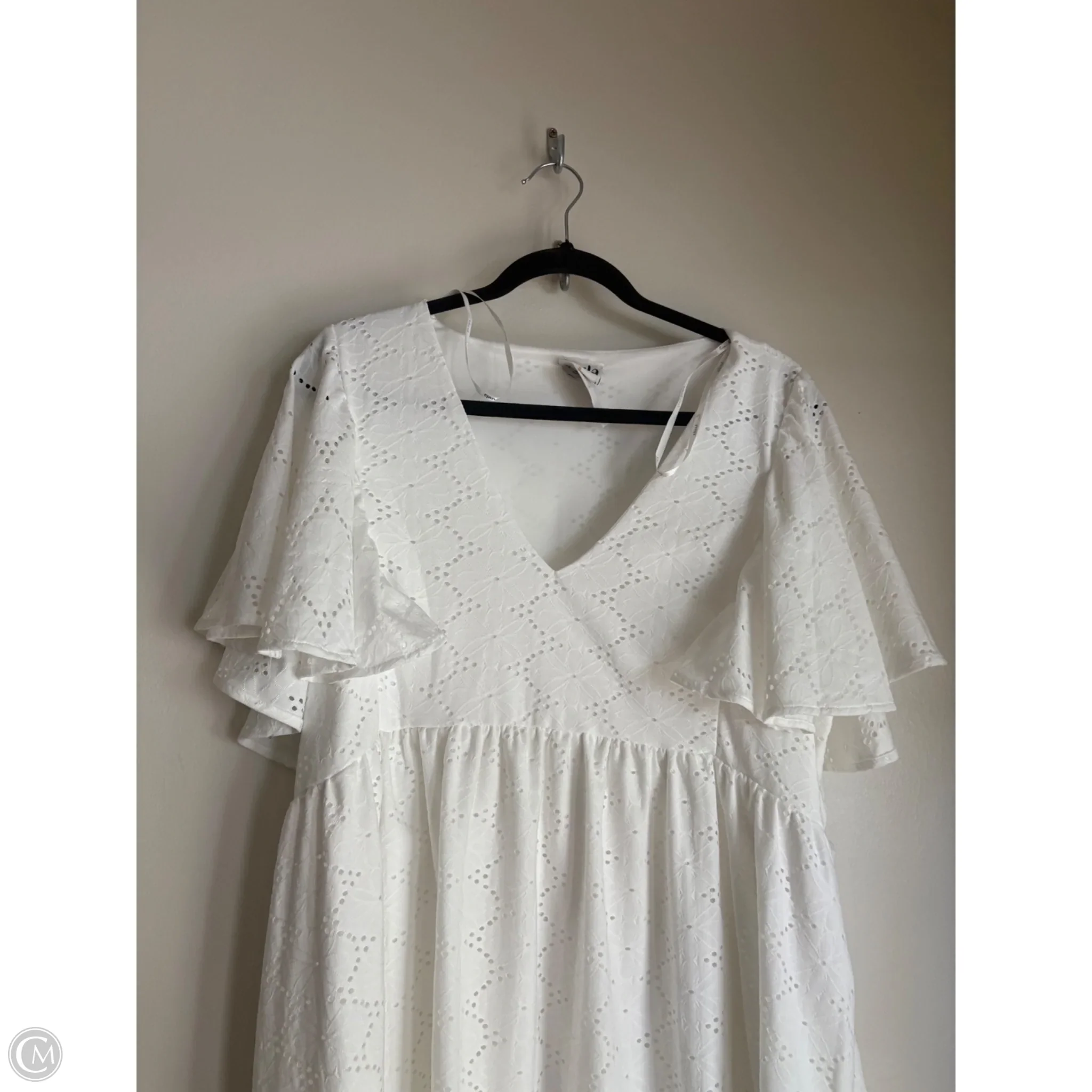 Dress Casual Midi By Arula In White, Size: Xl - Image 3