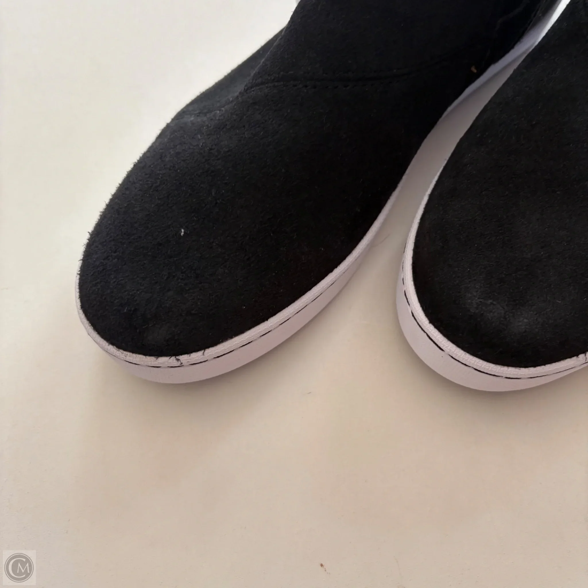 Boots Ankle Flats By Clarks In Black, Size: 11 - Image 2