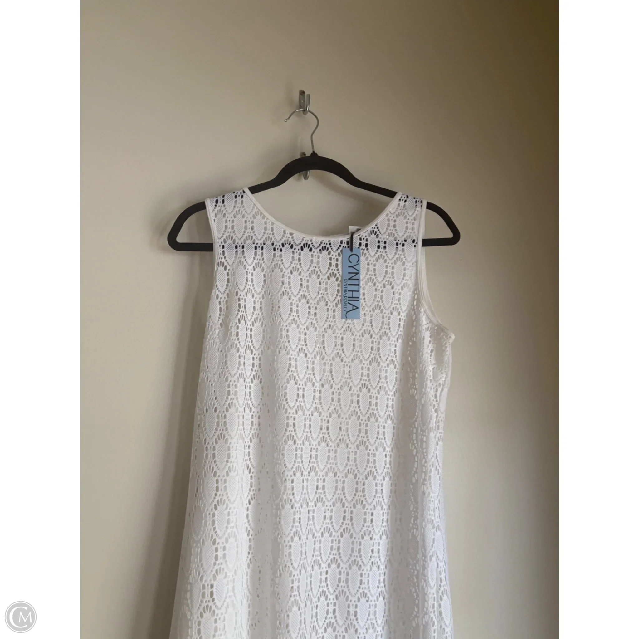 Dress Casual Midi By Cynthia Rowley In White, Size: M - Image 3