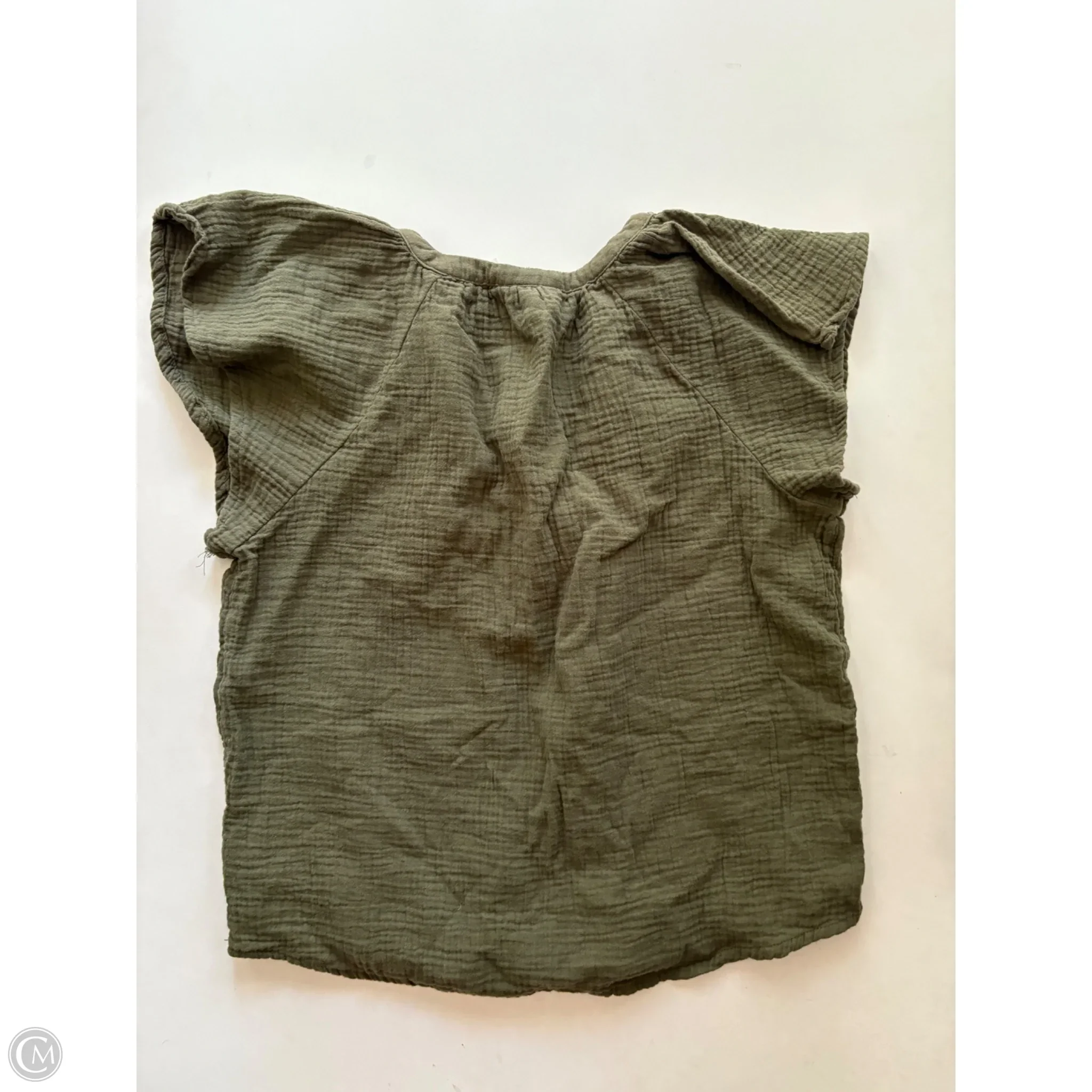 Top Short Sleeve By Universal Thread In Green, Size: S - Image 2