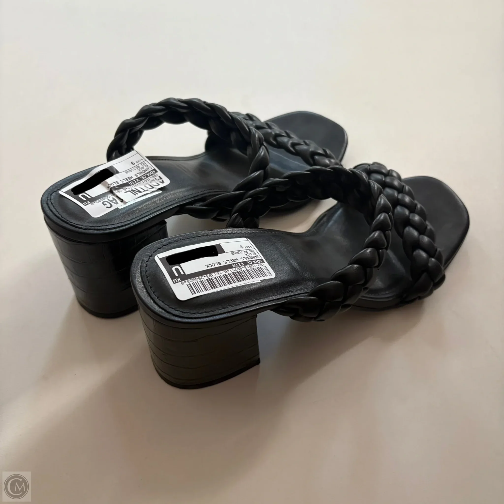 Sandals Heels Block By Dolce Vita In Black, Size: 9 - Image 2