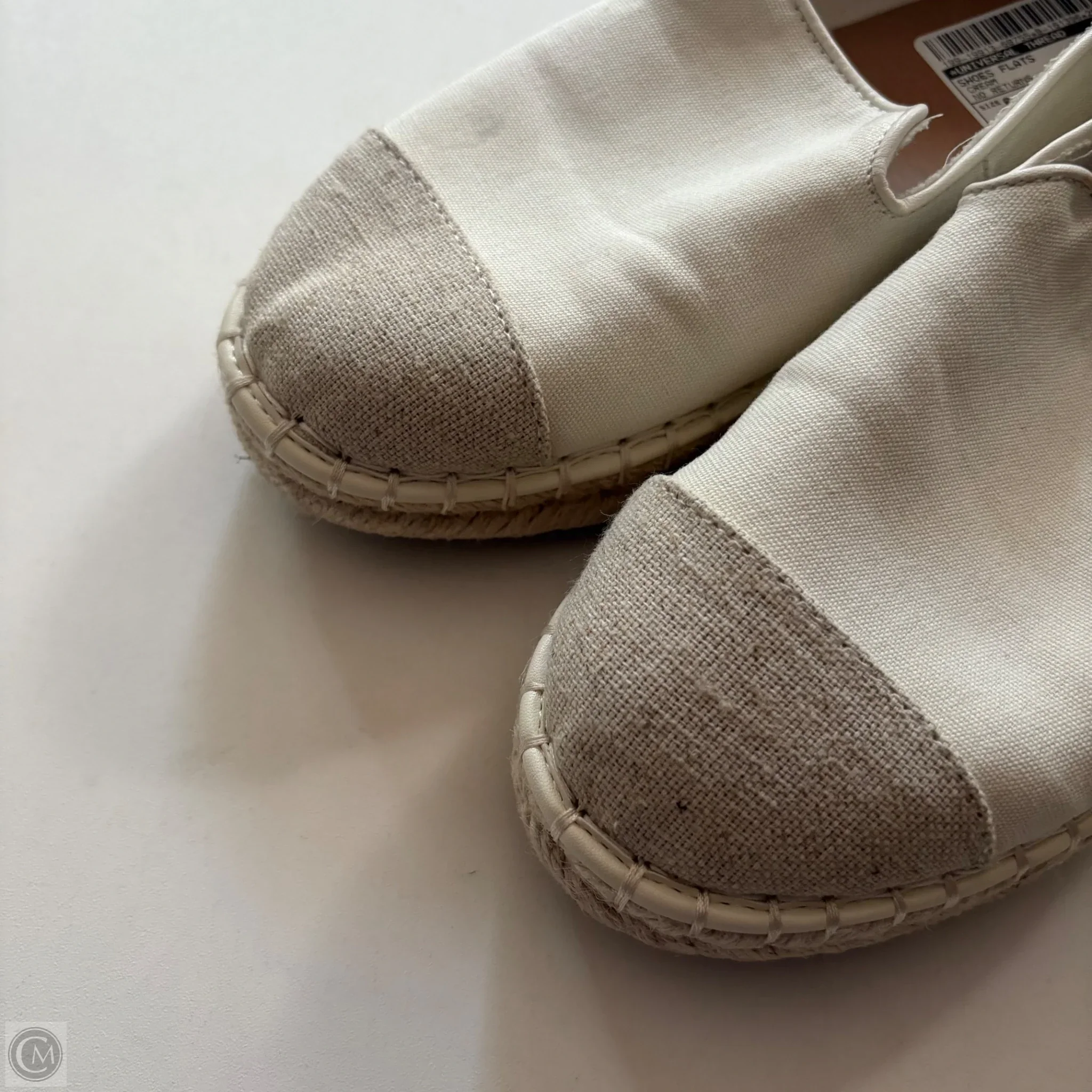 Shoes Flats By Universal Thread In Cream, Size: 6 - Image 3