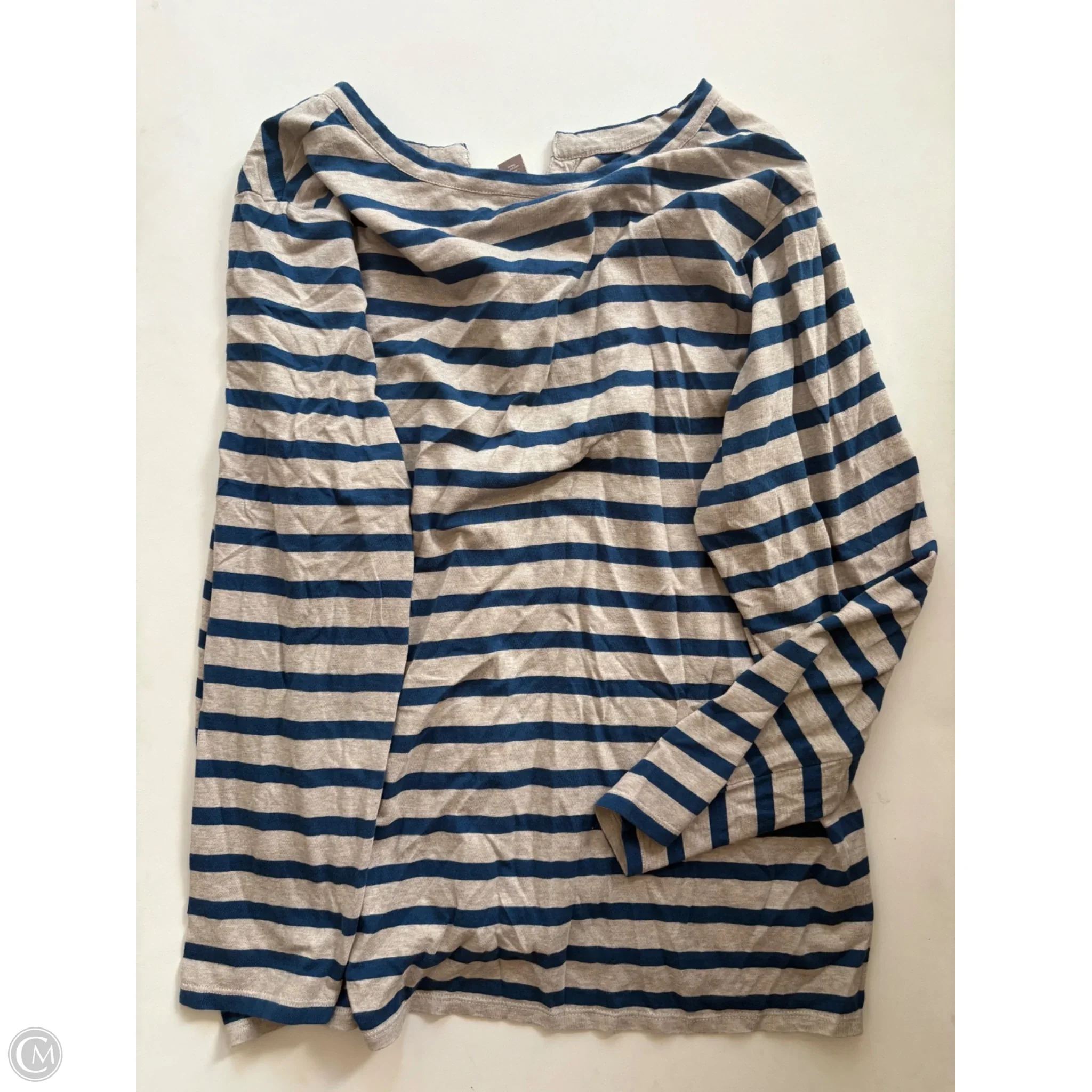 Top Long Sleeve By Chicos In Striped Pattern, Size: 2x - Image 2