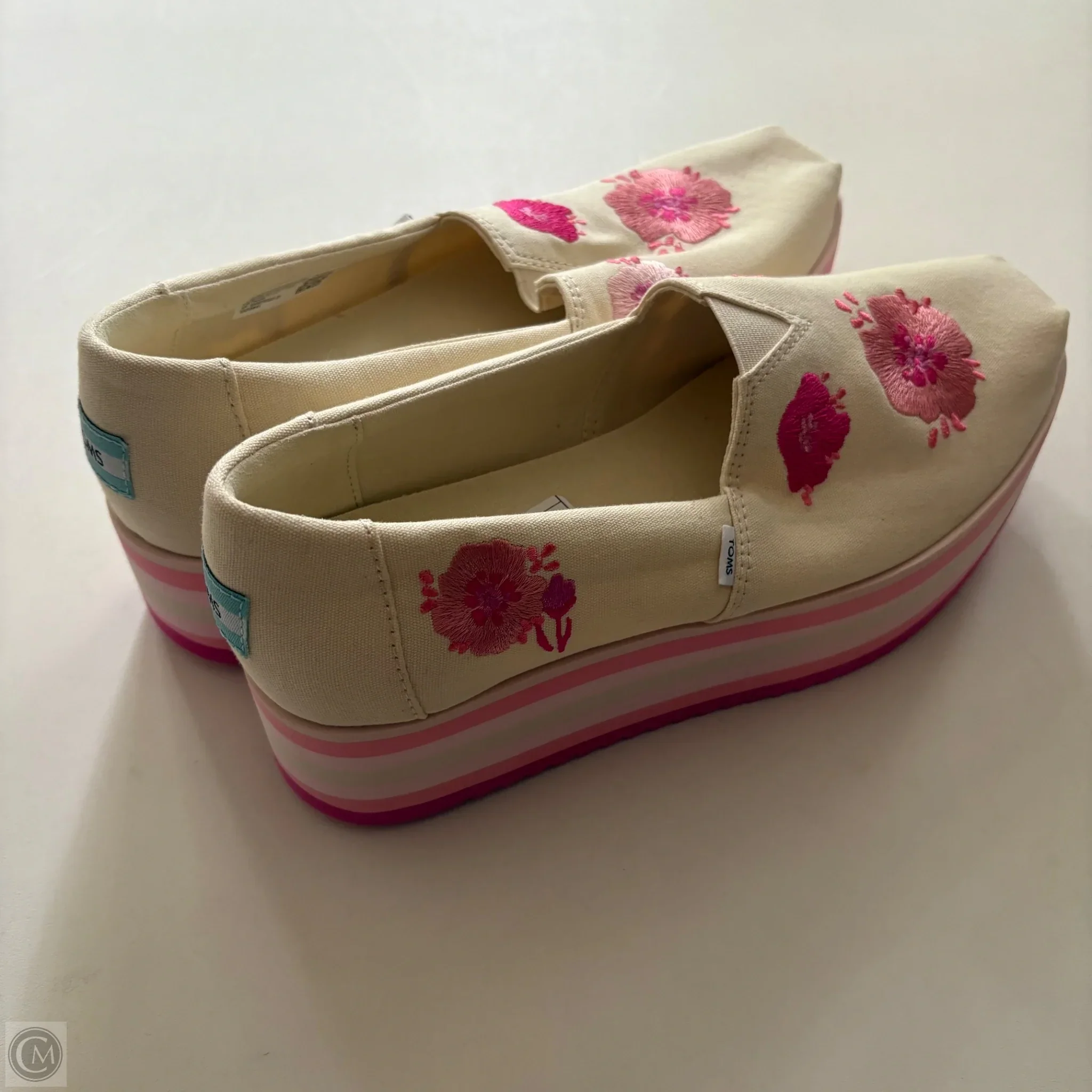 Shoes Heels Platform By Toms In Multi-colored, Size: 8.5 - Image 2