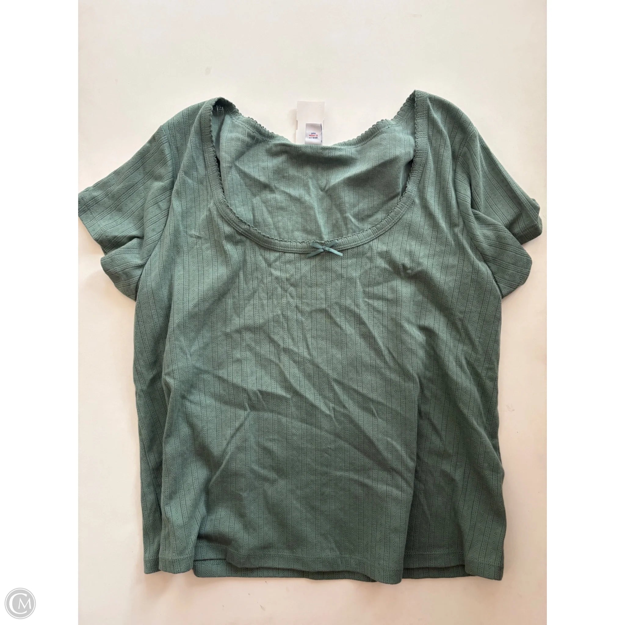 Top Short Sleeve By Old Navy In Green, Size: 2x - Image 1