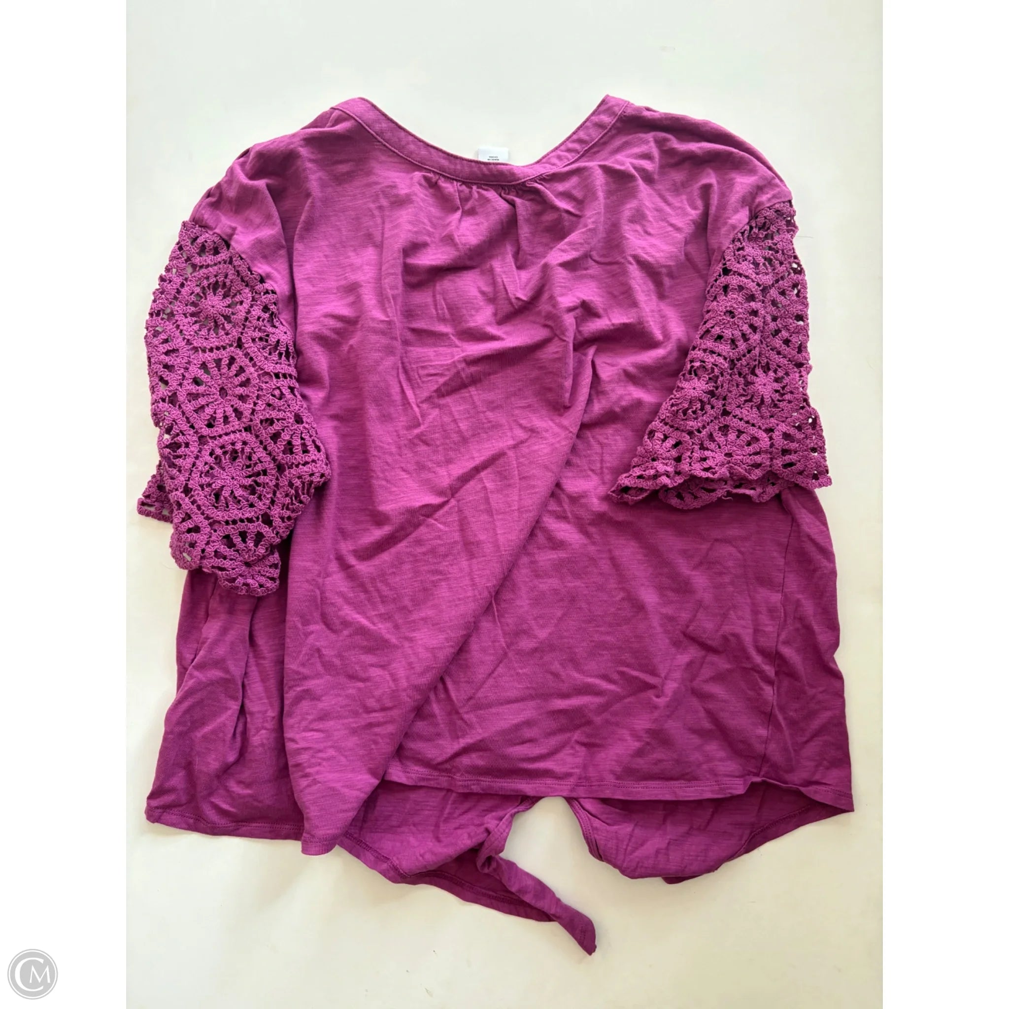 Top Short Sleeve By Ruby Rd In Pink, Size: Xl - Image 2