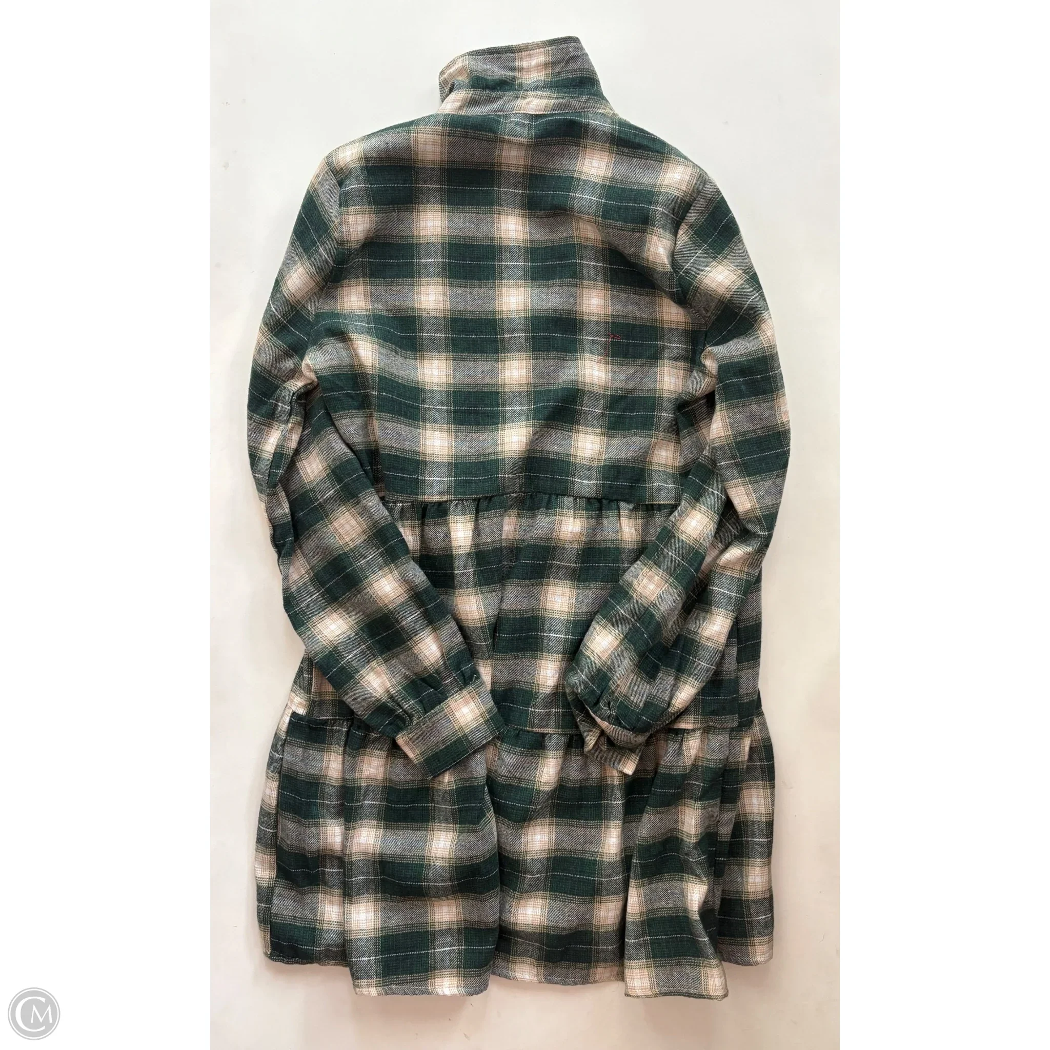 Dress Casual Midi By Hyfve In Plaid Pattern, Size: S - Image 2