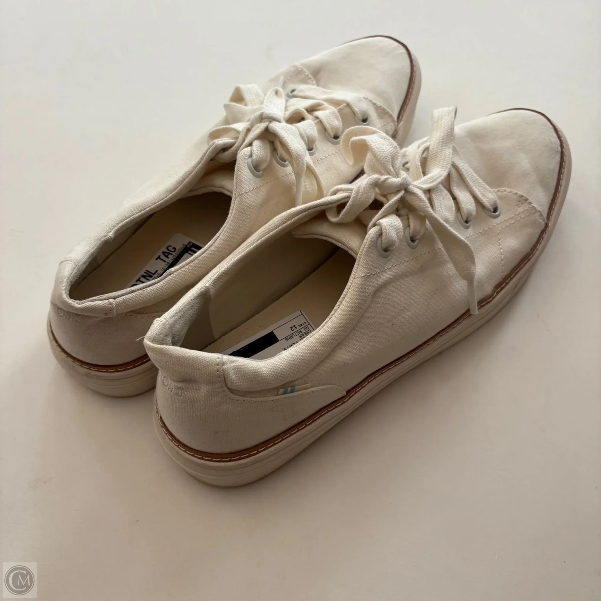 Shoes Flats By Toms In Cream, Size: 12 - Image 2