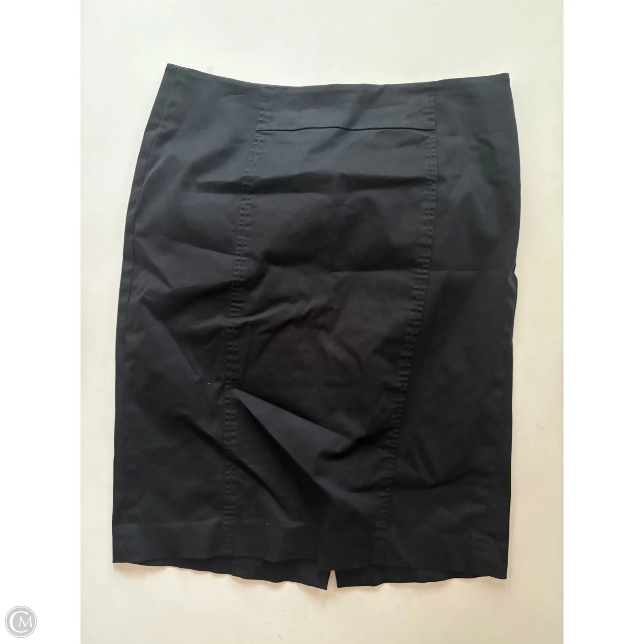 Skirt Midi By Loft In Black, Size: 8 - Image 1