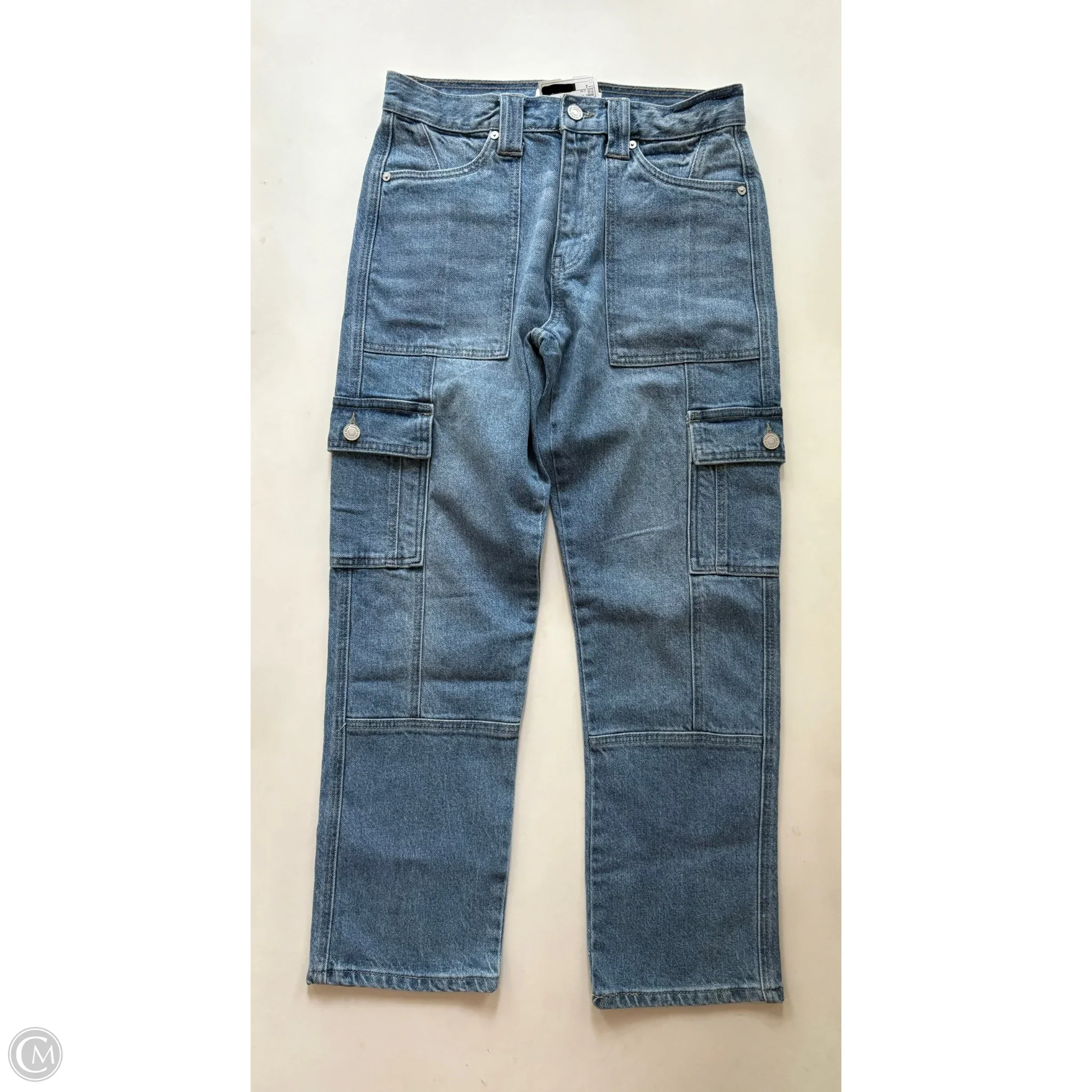 Jeans Wide Leg By Kancan In Blue, Size: 2 - Image 1