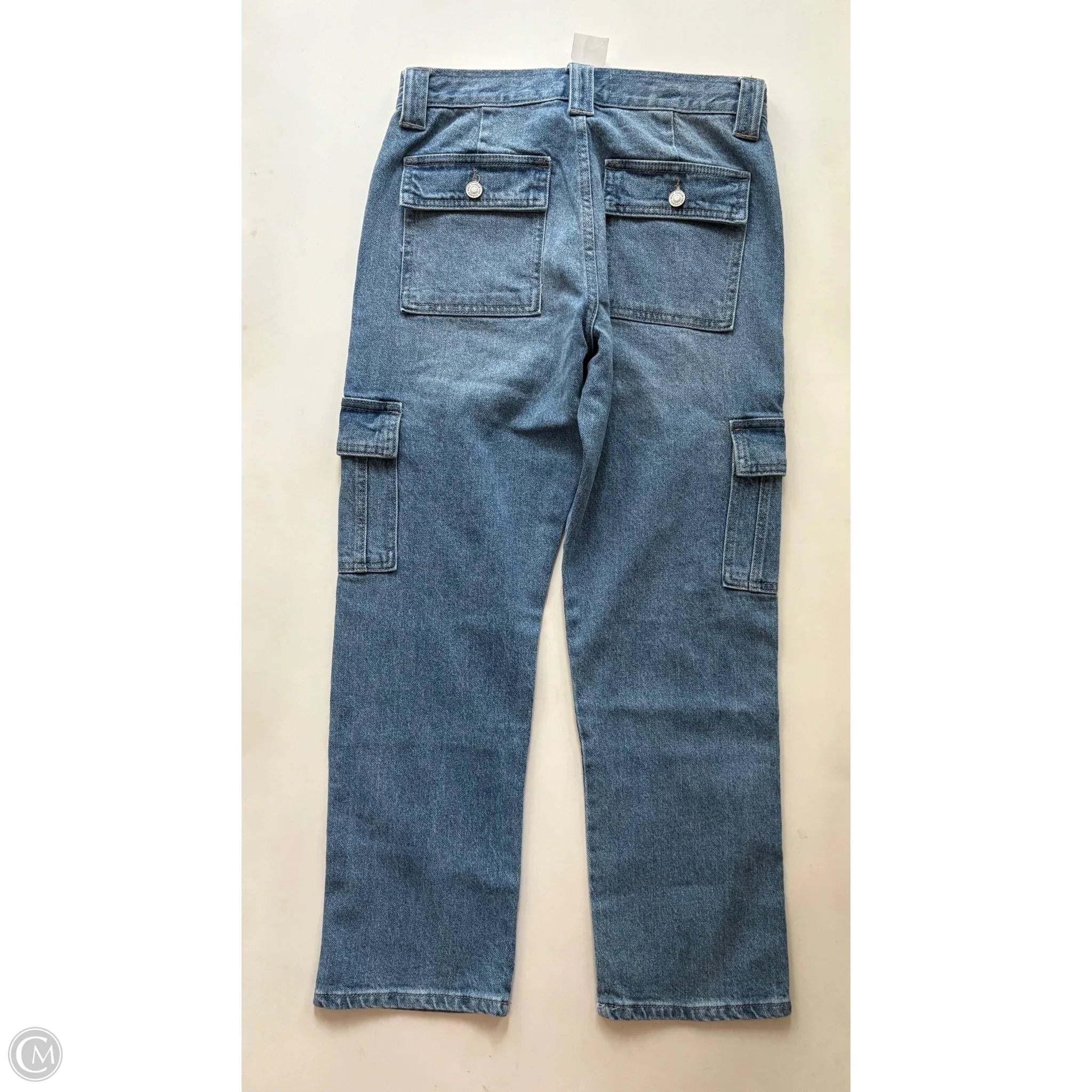Jeans Wide Leg By Kancan In Blue, Size: 2 - Image 2