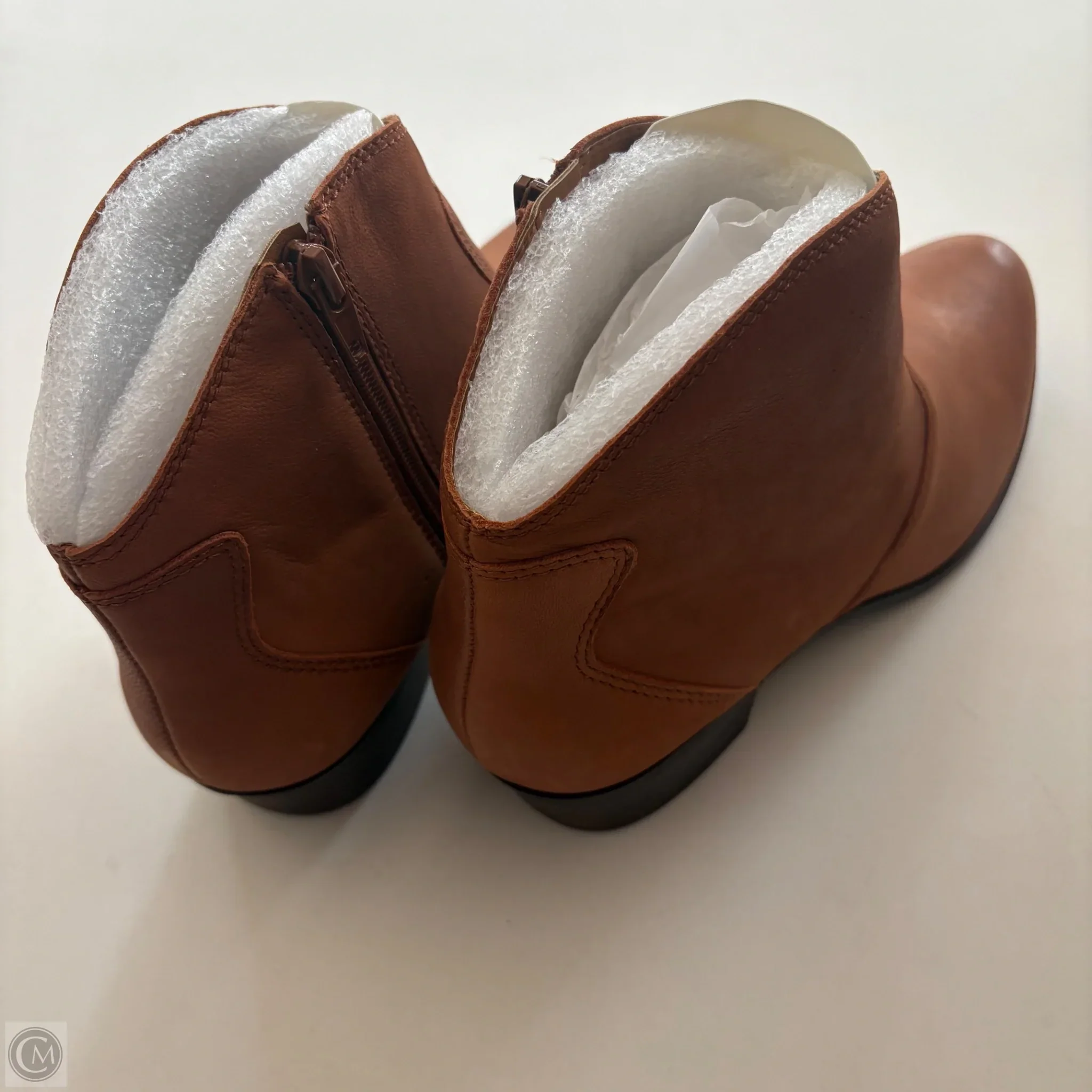 Boots Ankle Heels By Lucky Brand In Brown, Size: 9.5 - Image 2