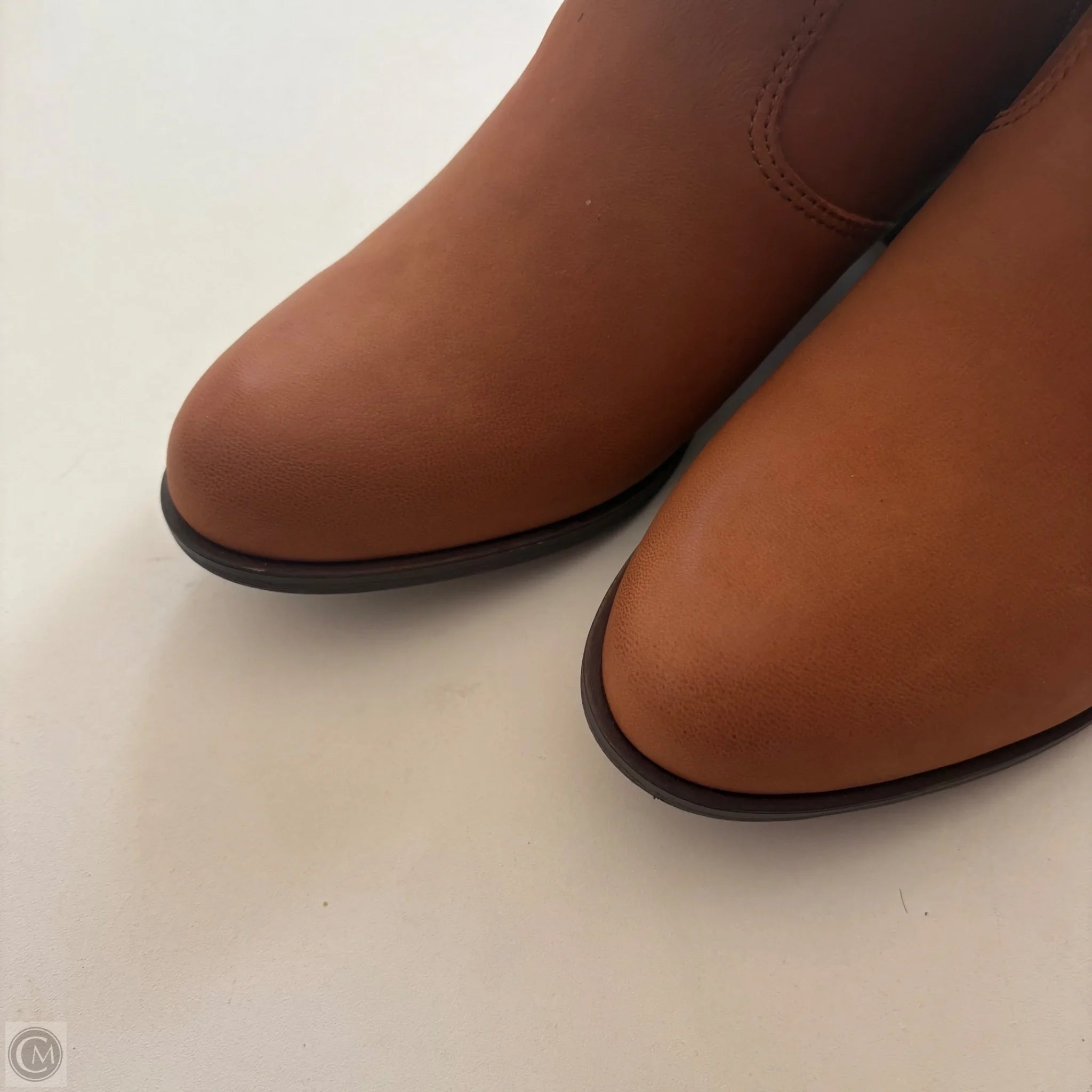 Boots Ankle Heels By Lucky Brand In Brown, Size: 9.5 - Image 3
